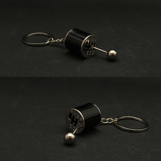 Car parts Keychain (Metal) Gear (Black) -  Kunju Vandi
