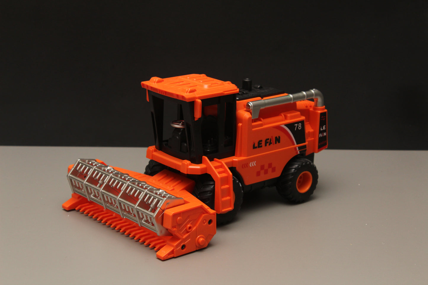 Farming Combine Harvester , High Quality Plastic (Orange) - Kunju Vandi