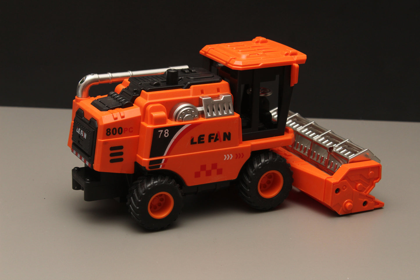 Farming Combine Harvester , High Quality Plastic (Orange) - Kunju Vandi