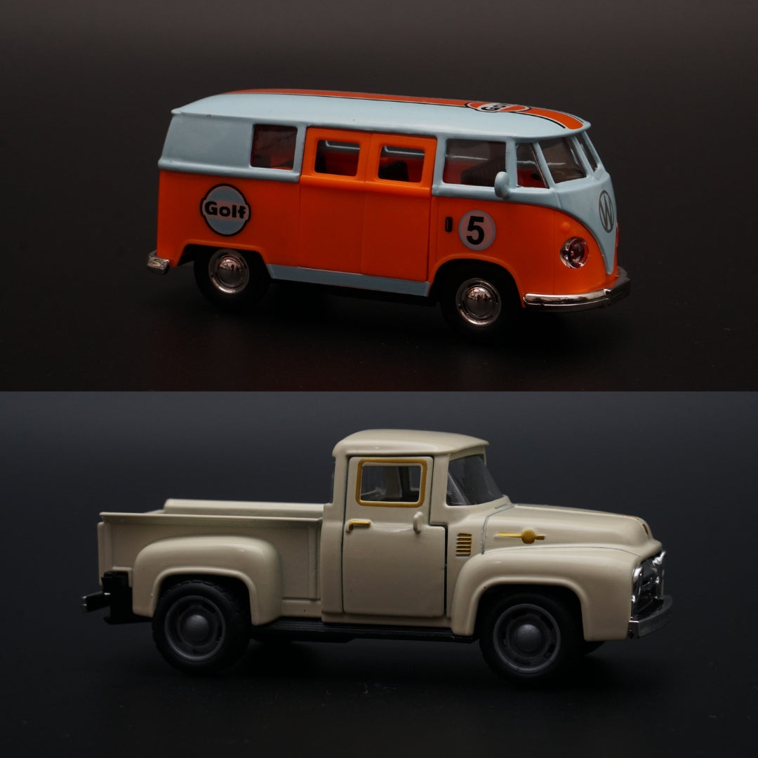 Ford Truck, Volkswagen T1 Bus Combo - Kunju Vandi
