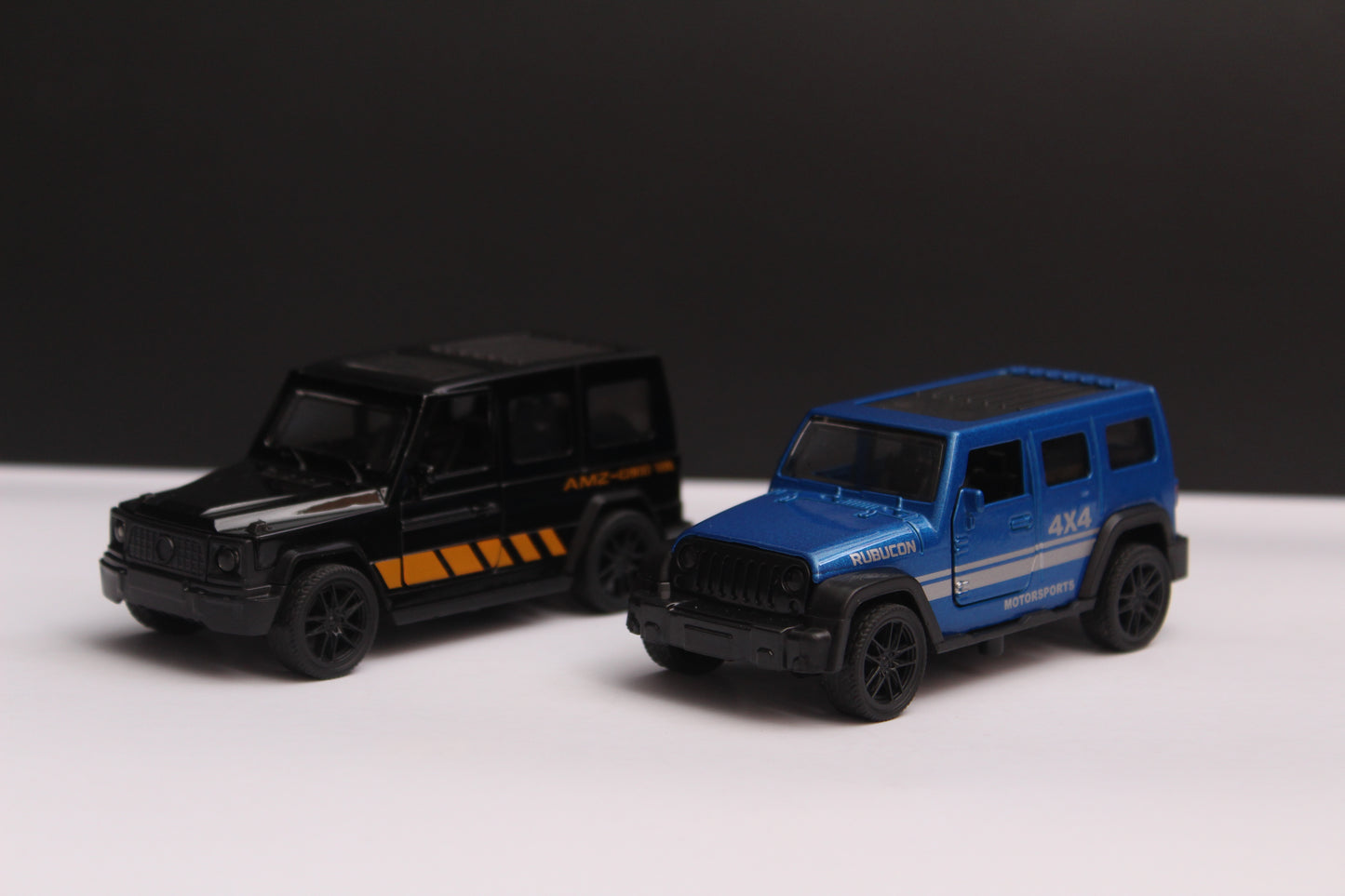 1:43 Gwagon , Rubicon Diecast Combo - Kunju Vandi