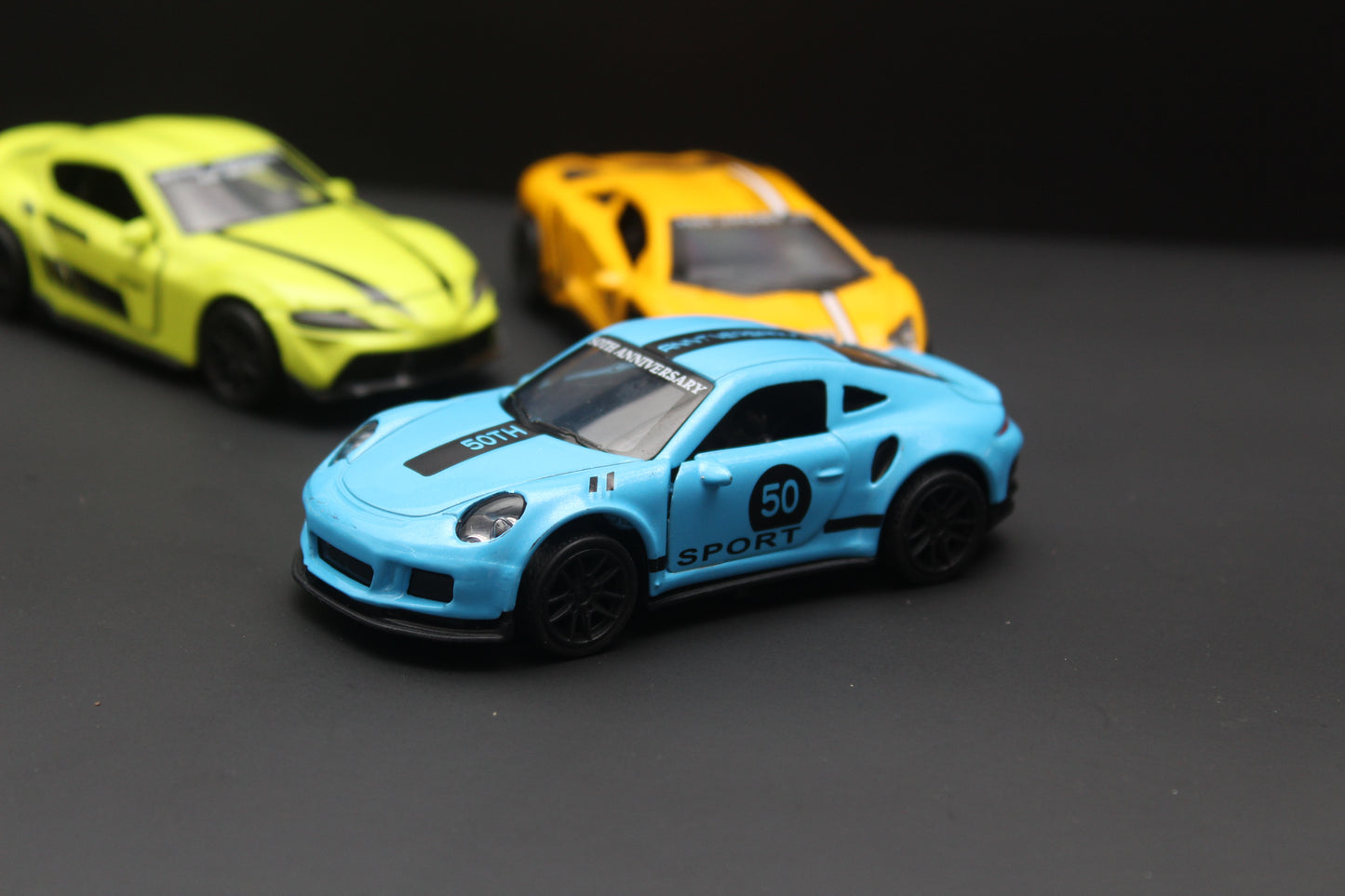 1:43 lambo , Supra , Porsche Diecast Combo - Kunju Vandi