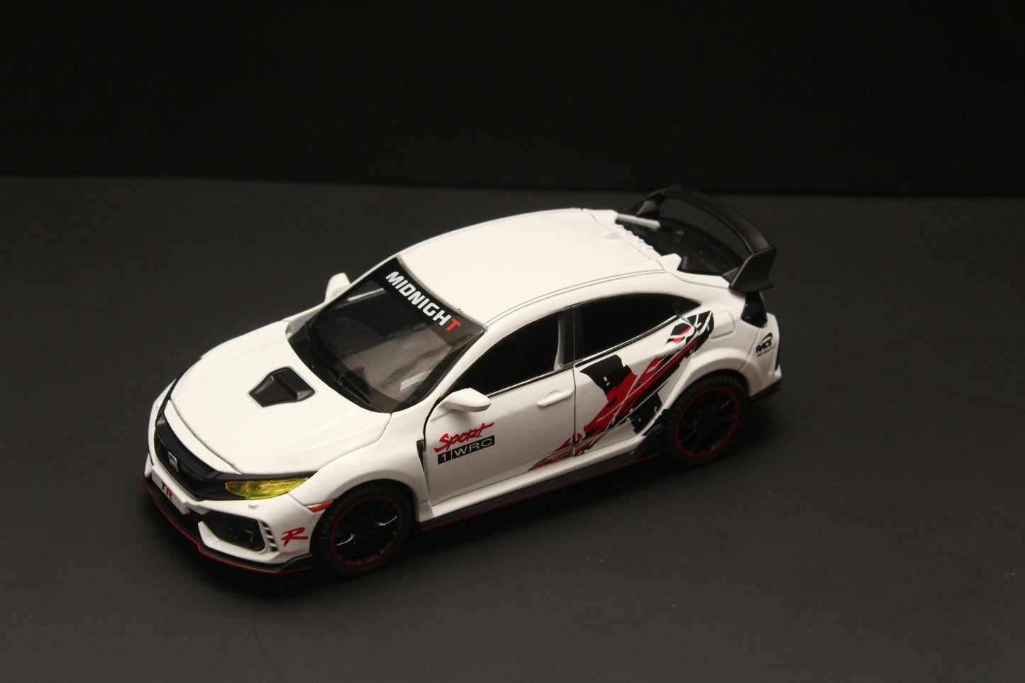 1:32 Honda Civic White Diecast - Kunju Vandi