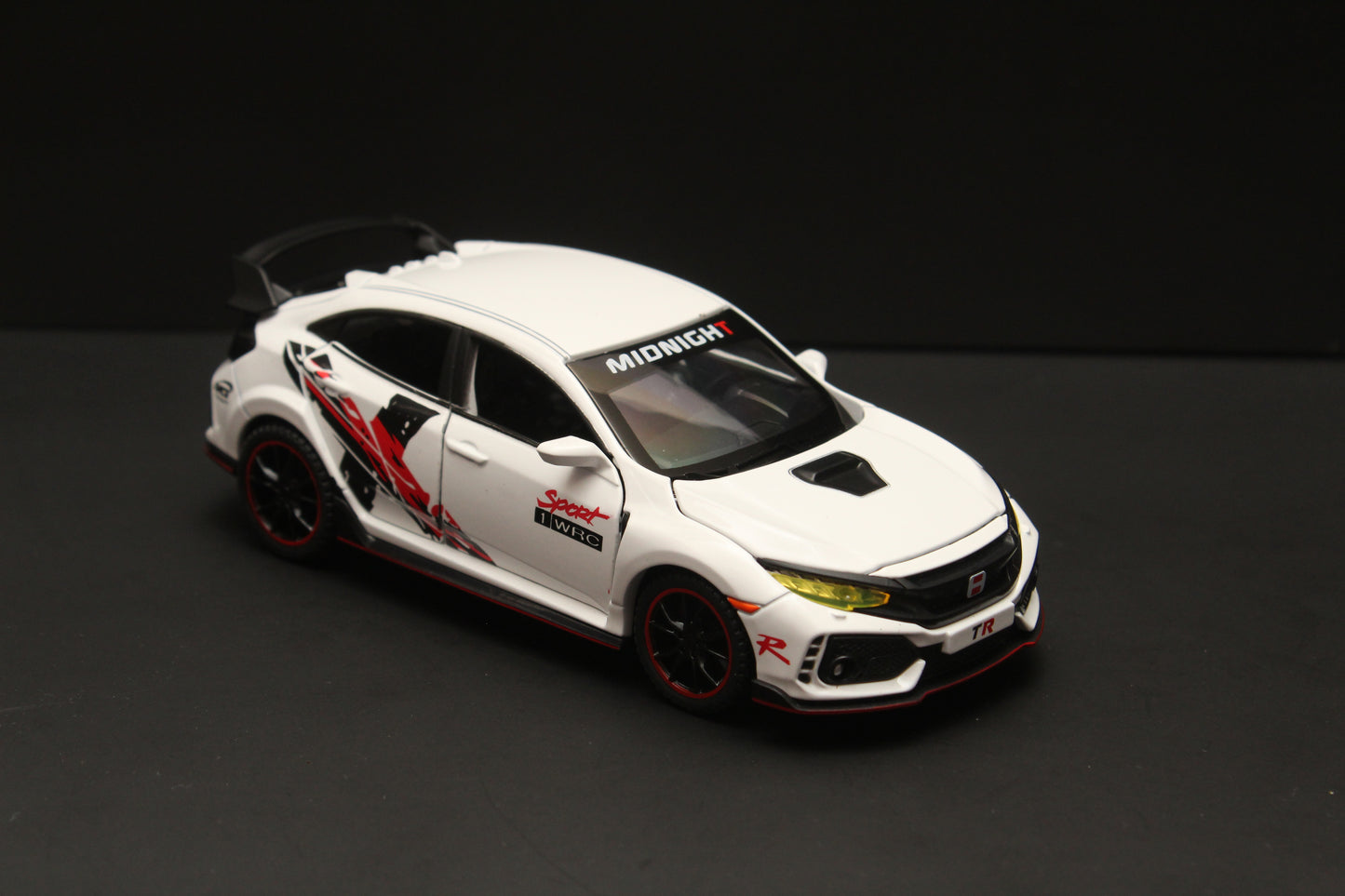 1:32 Honda Civic White Diecast - Kunju Vandi