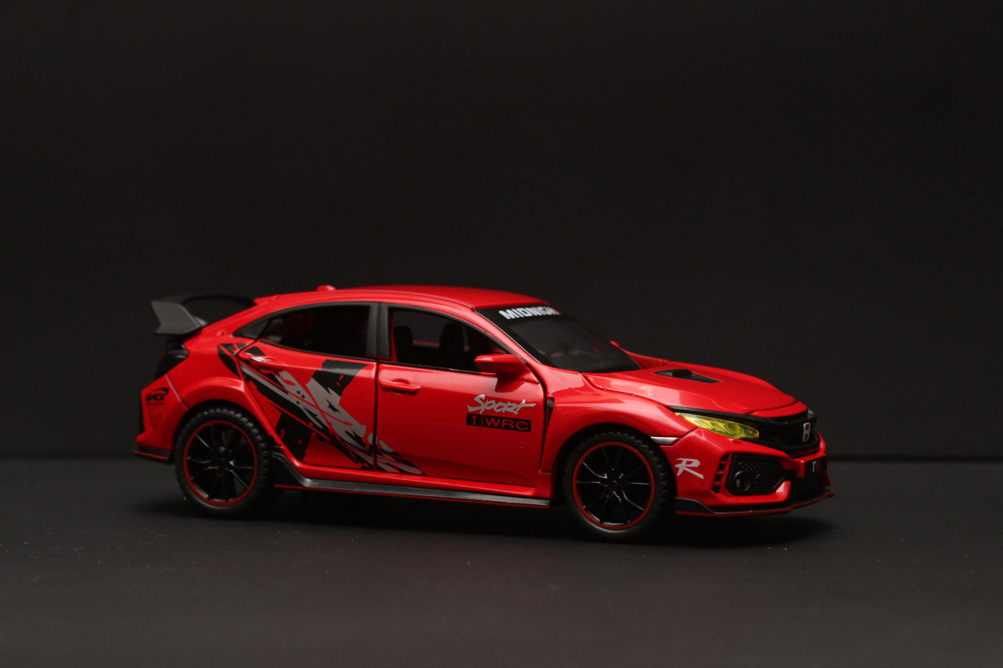 1:32 Honda Civic Red Diecast