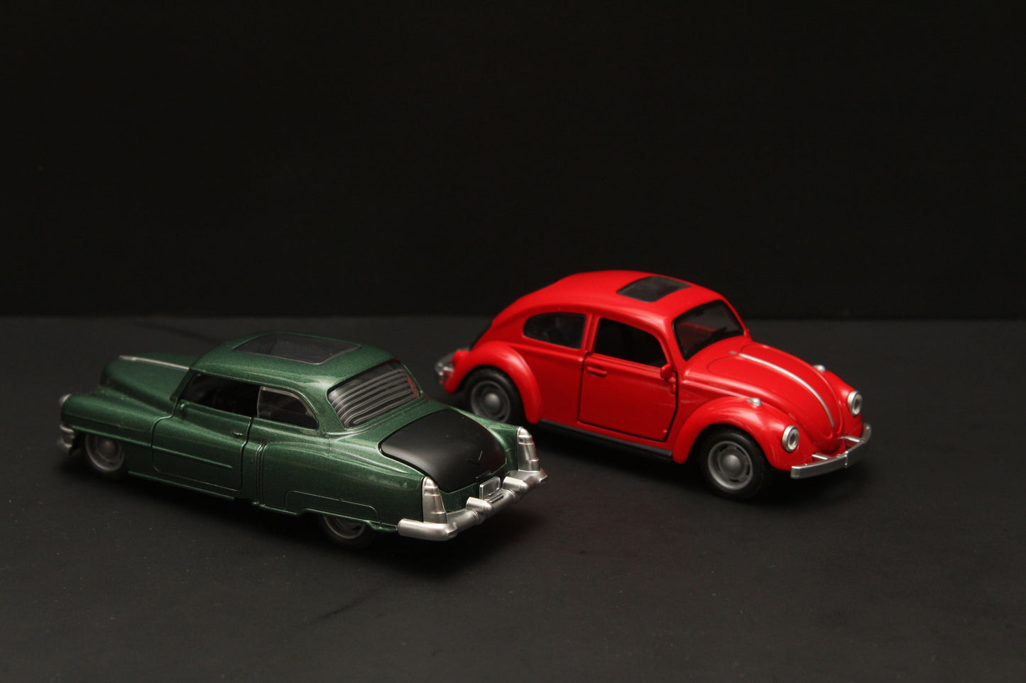 1:36 Cadillac , Beetle Diecast Combo