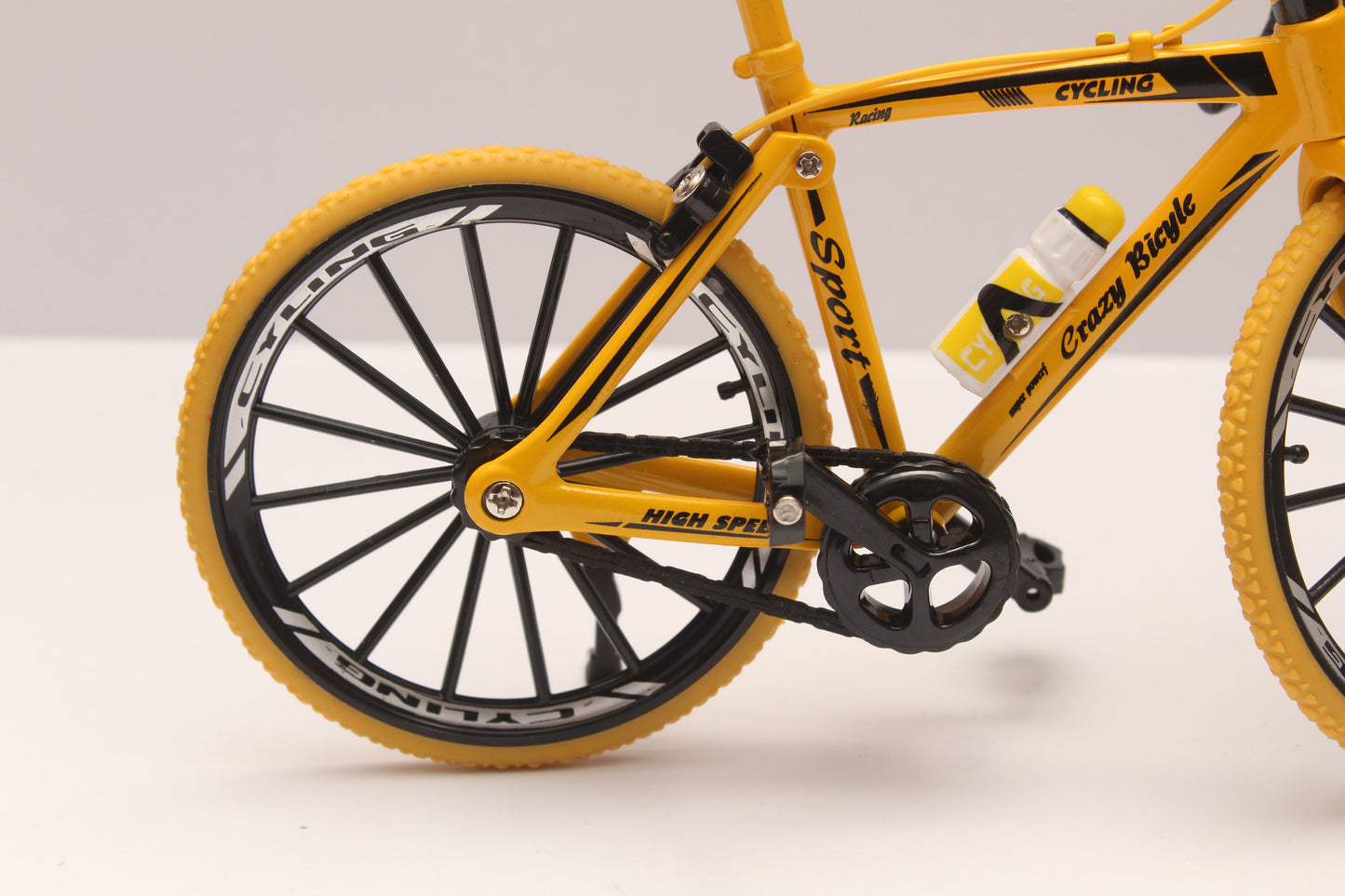 Diecast Cycle Yellow - Kunju Vandi