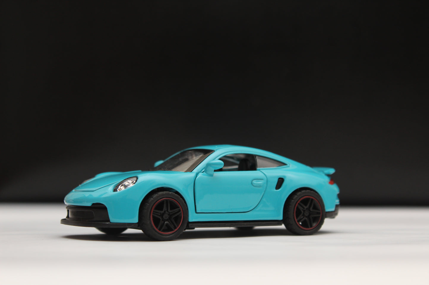 1:43 Porsche Blue Metal Body
