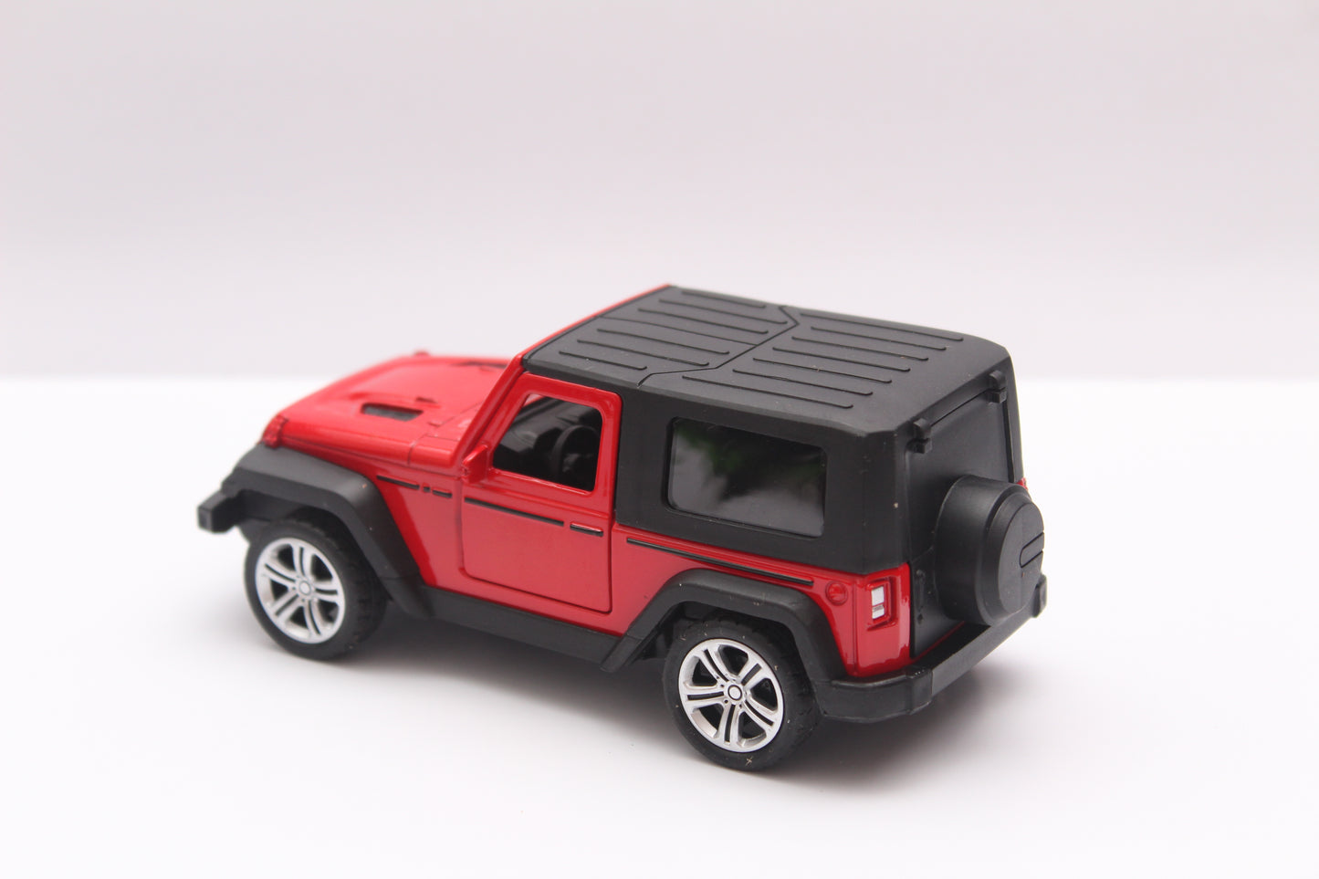 1:32 Jeep Red Diecast - Kunju Vandi