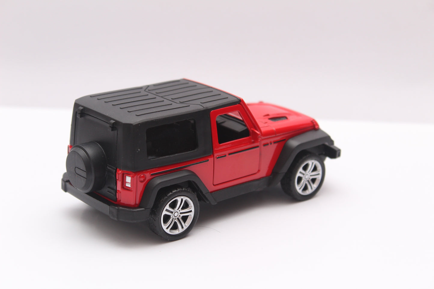1:32 Jeep Red Diecast - Kunju Vandi