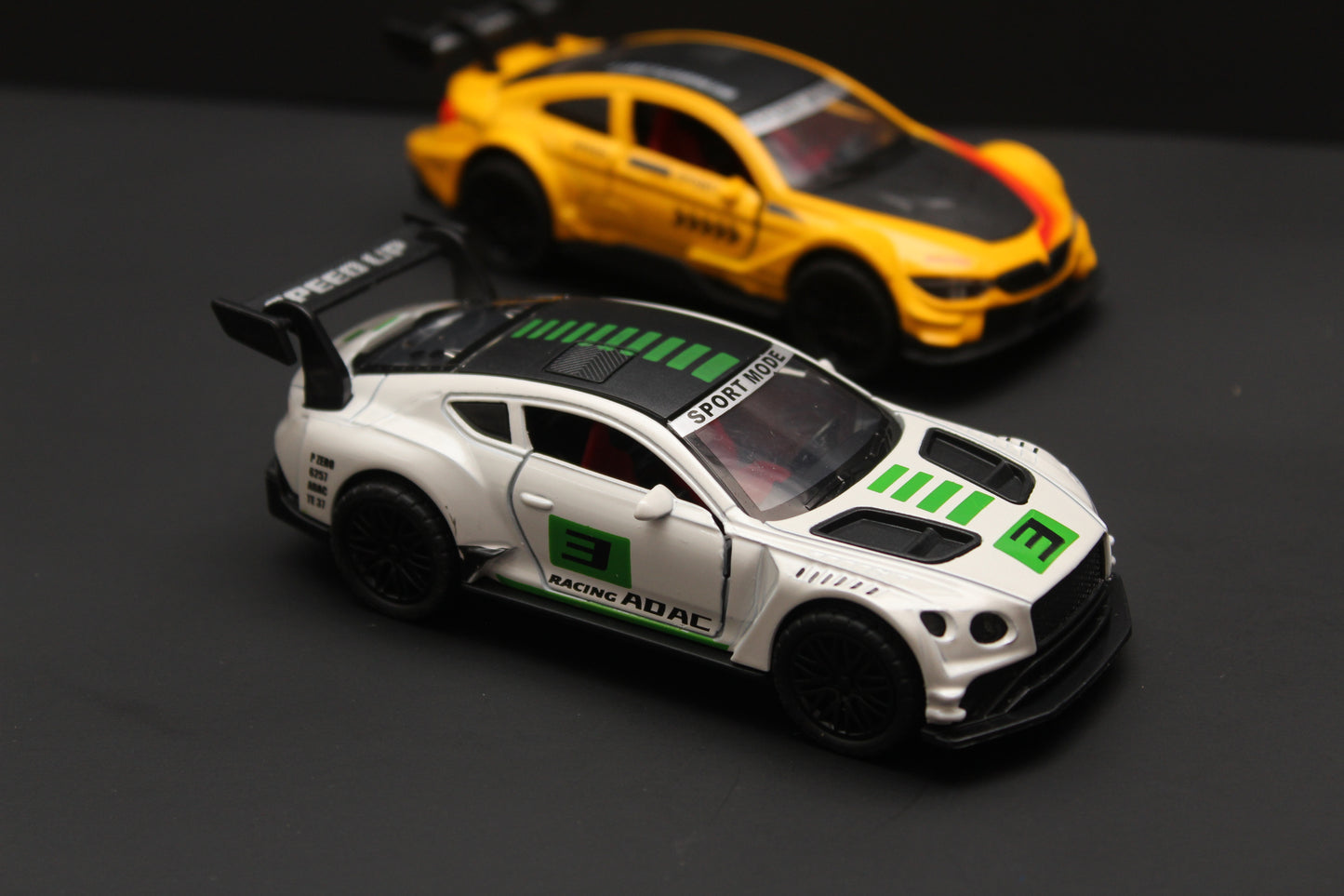 1:36 Bmw, Bentley (With Lights) Diecast Combo (2 Pcs)