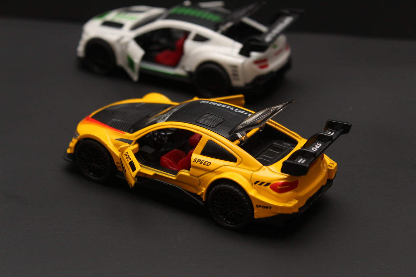 1:36 Bmw, Bentley (With Lights) Diecast Combo (2 Pcs)