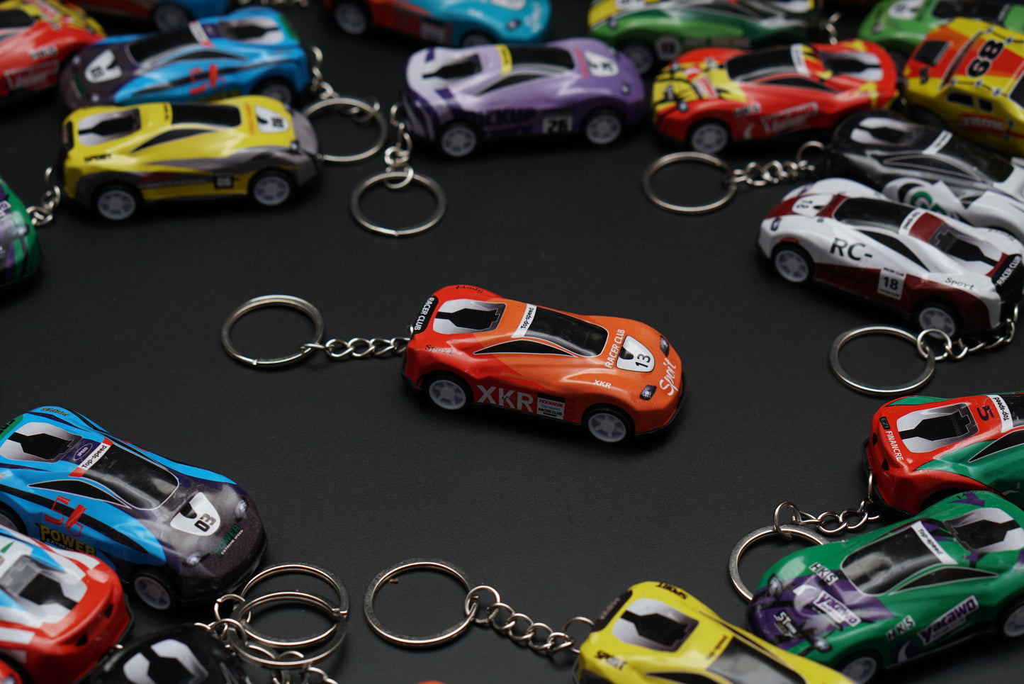 Metal Car Keychain 12Pcs Combo - Kunju Vandi