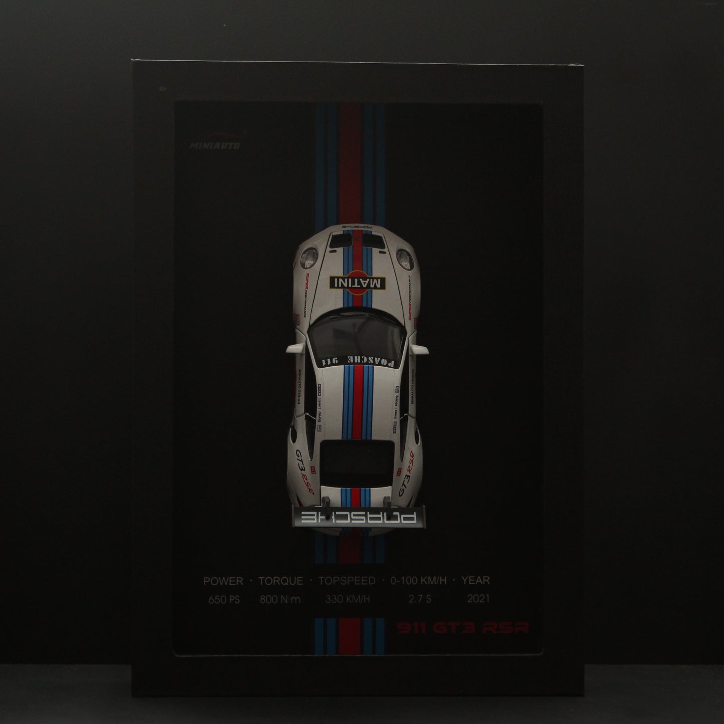 Porsche 3D Wall Frame , Premium Quality - Kunju Vandi