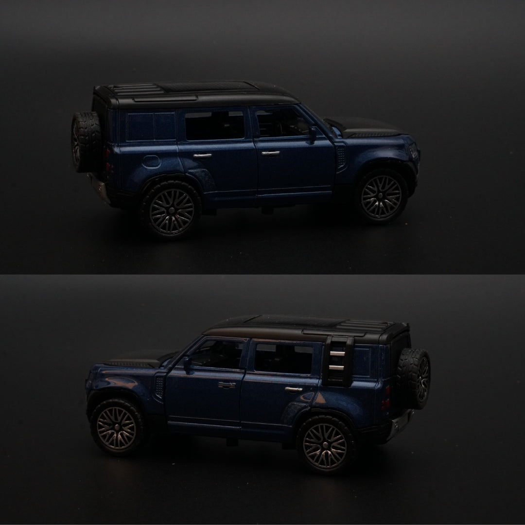 1:36 Defender Diecast Blue - Kunju Vandi