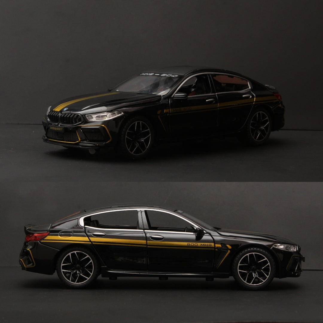 1:24 BMW M8 ,High Quality Black - Kunju Vandi