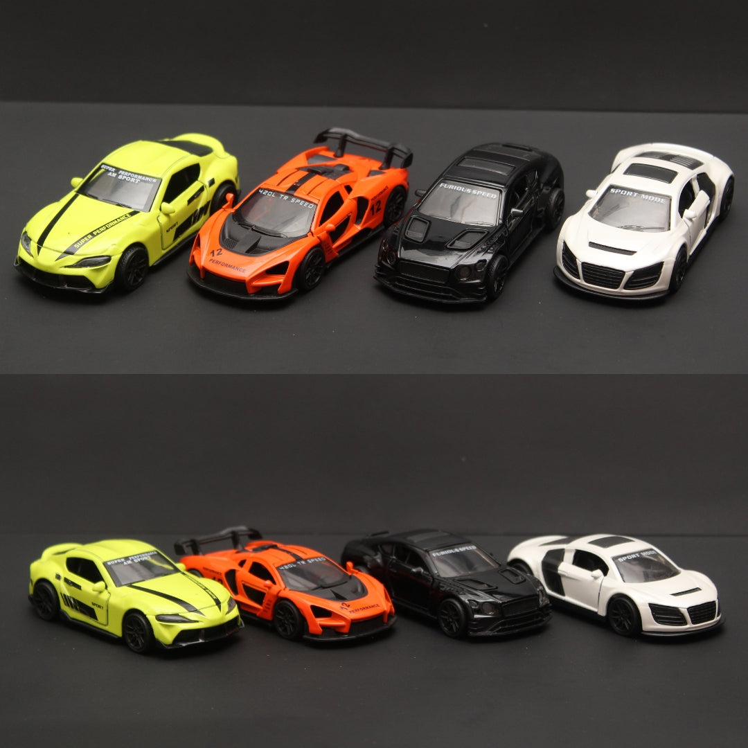 1:43 Supra , Mclaren , Bentley , Audi , Diecast Combo - Kunju Vandi