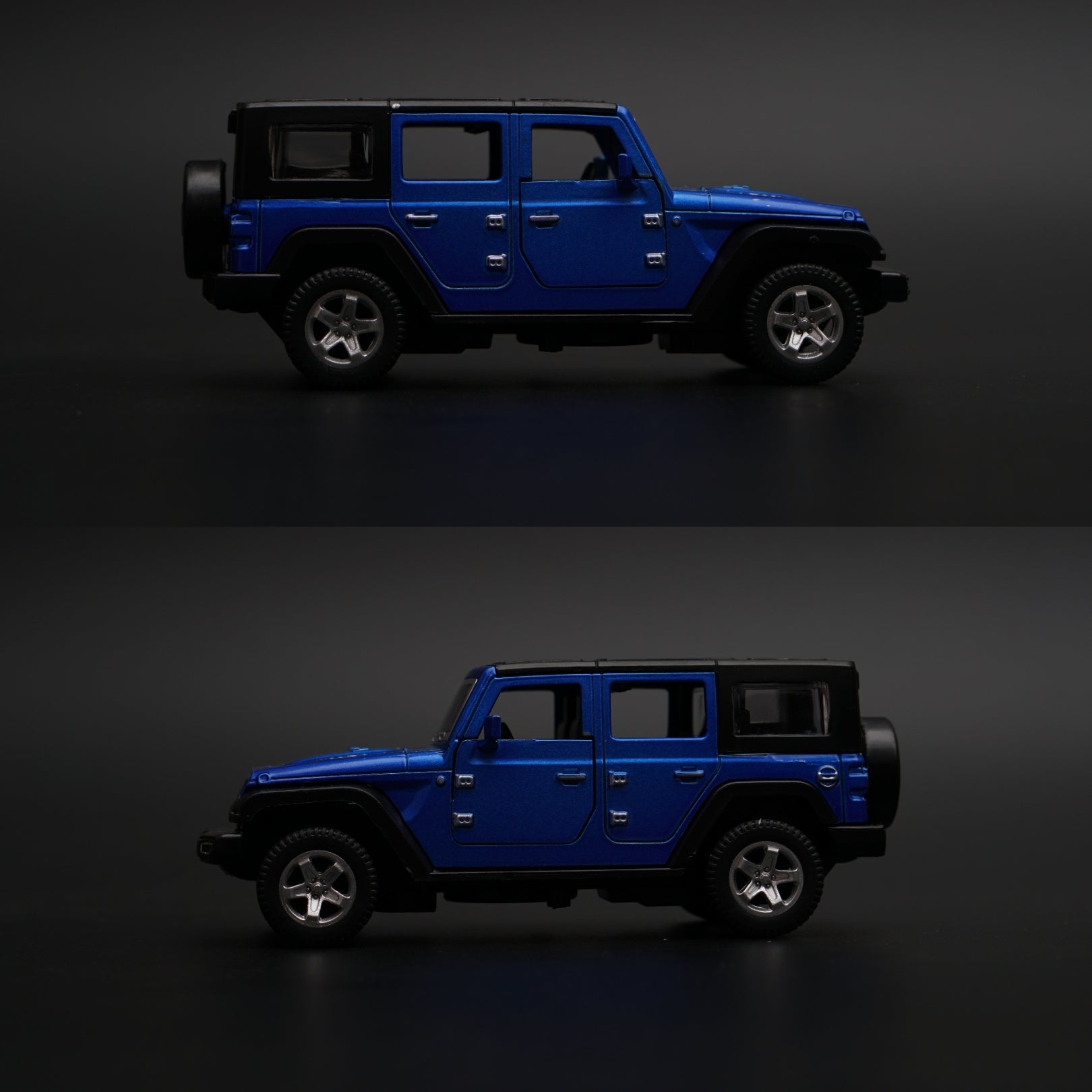 1:36 Gwagon , Jeep Diecast Combo ( Blue , Red ) -  Kunju Vandi