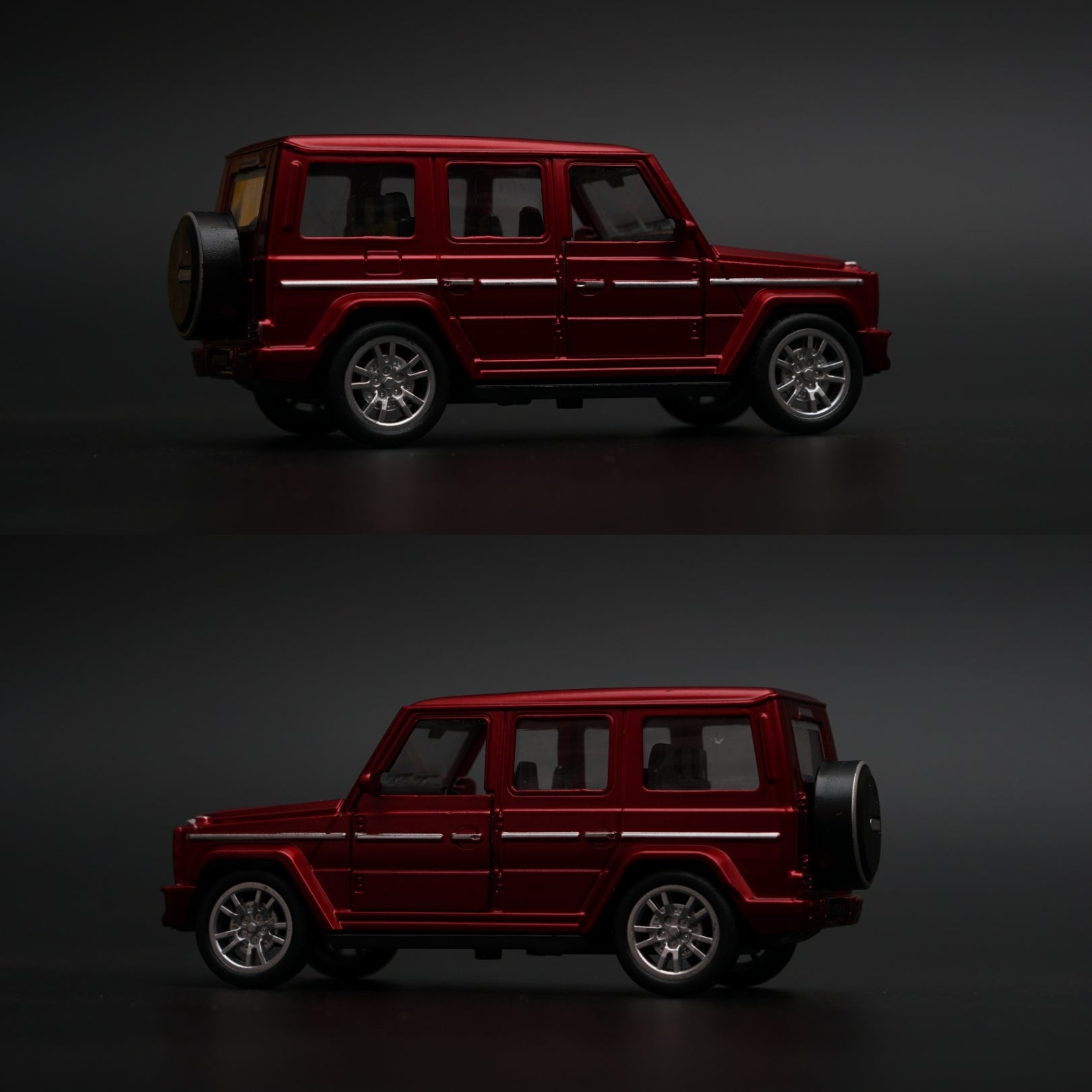 1:36 Gwagon , Jeep Diecast Combo ( Blue , Red ) -  Kunju Vandi