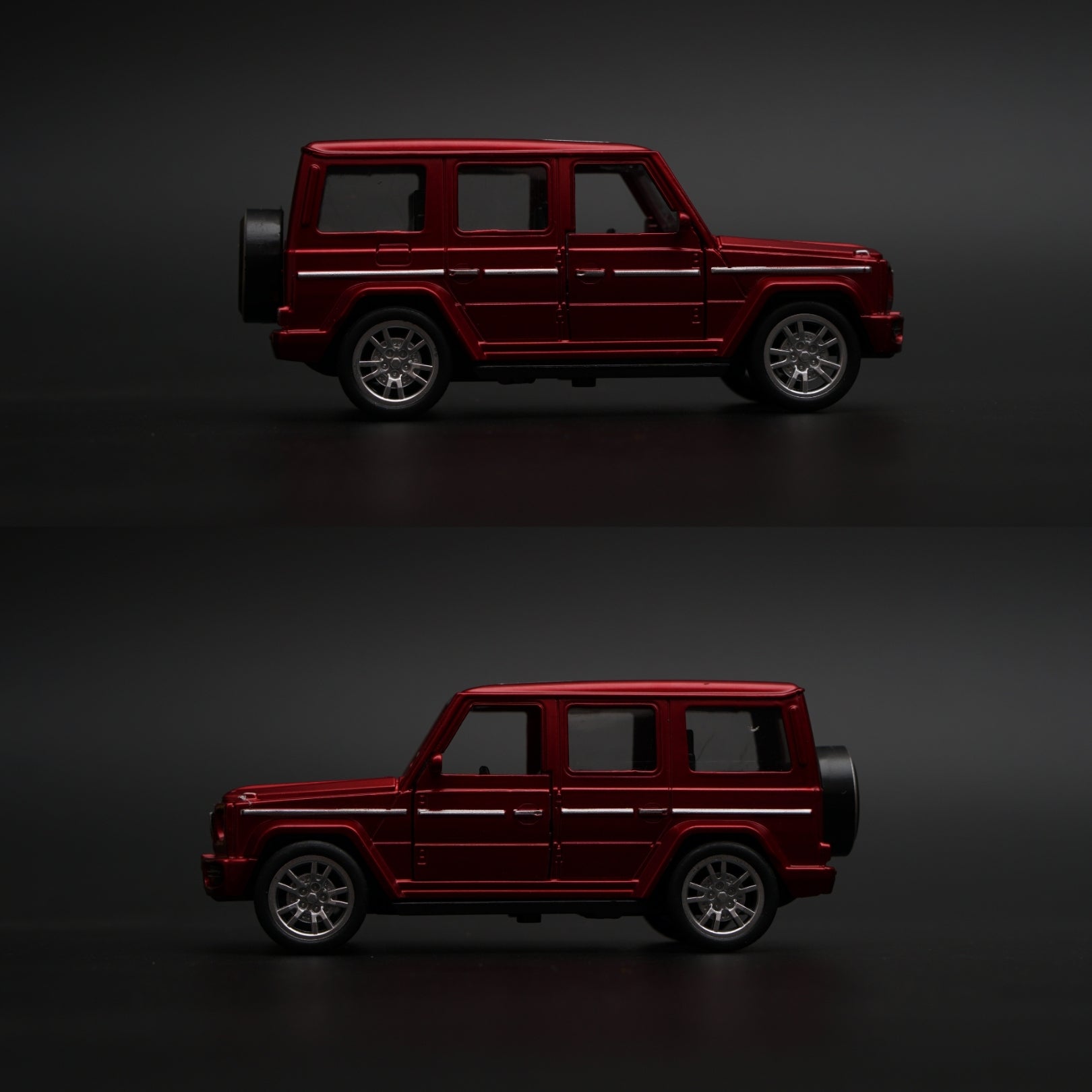 1:36 Gwagon , Jeep Diecast Combo ( Blue , Red ) -  Kunju Vandi