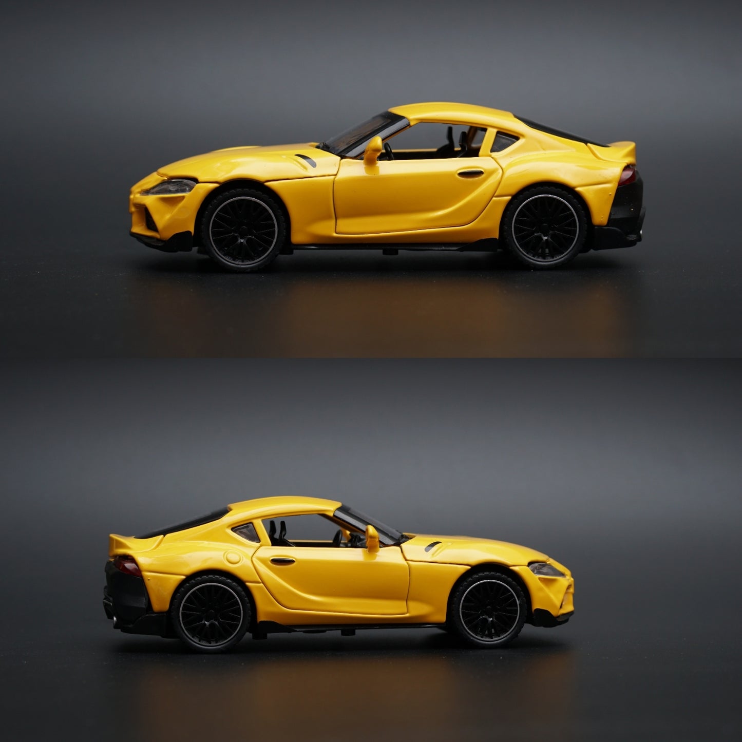 1:32 Supra MK5 Yellow Diecast -  Kunju Vandi