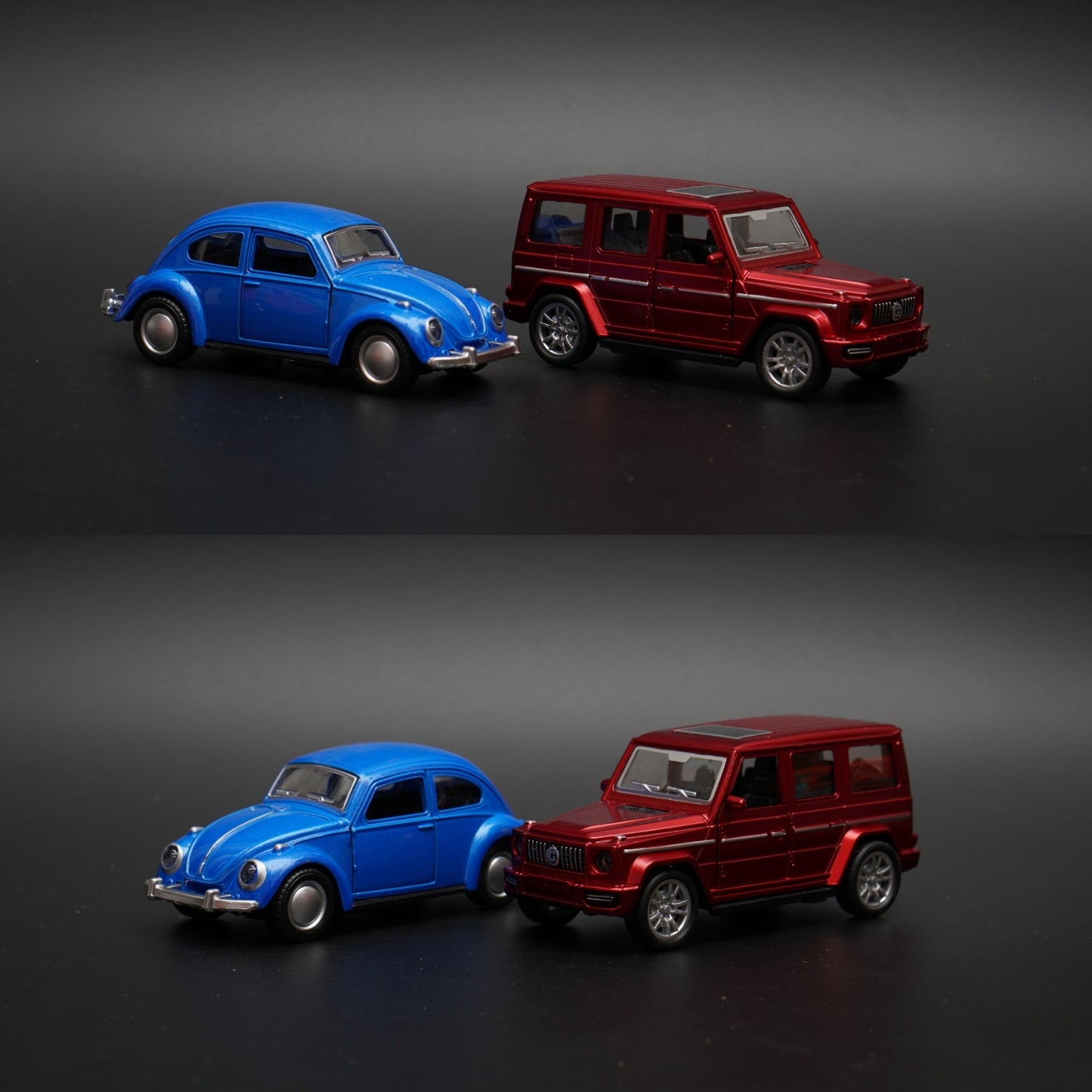 1:36 Gwagon , Beetle Combo (Red,Blue) - Kunju Vandi