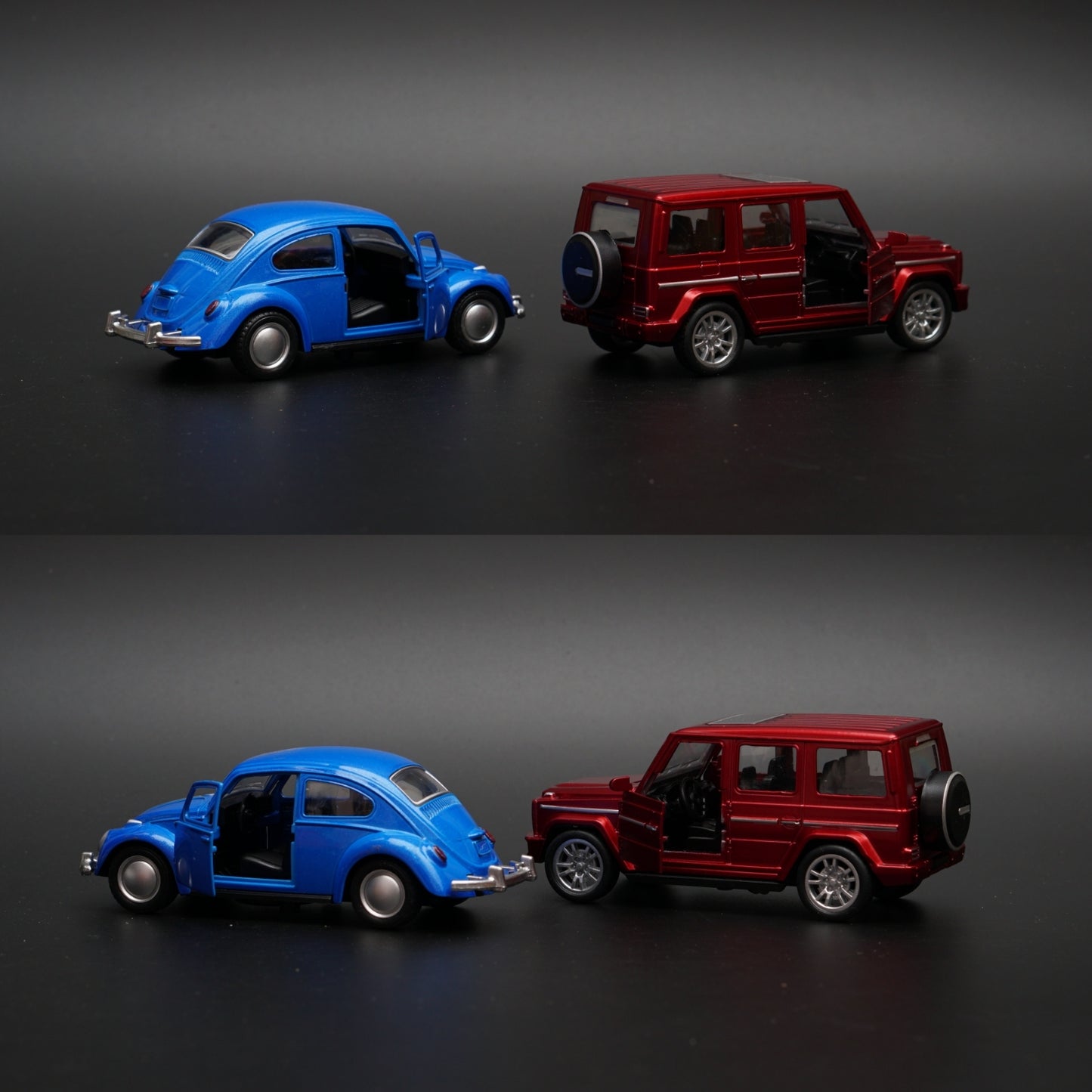 1:36 Gwagon , Beetle Combo (Red,Blue) - Kunju Vandi