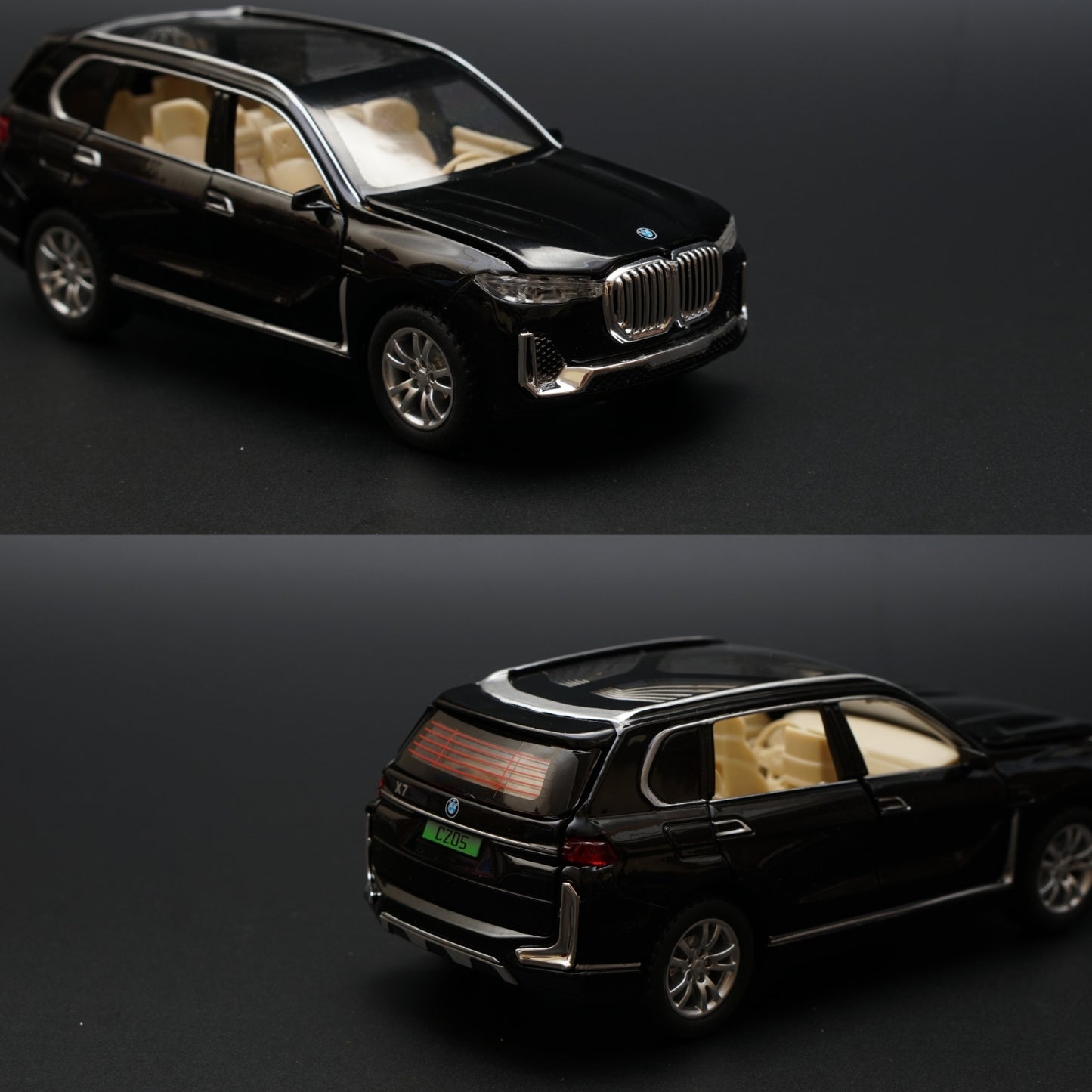 1:32 BMW X7 Diecast Black