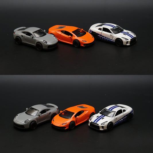 1:43 Lambo , Porsche , Gtr Diecast Combo -  Kunju Vandi