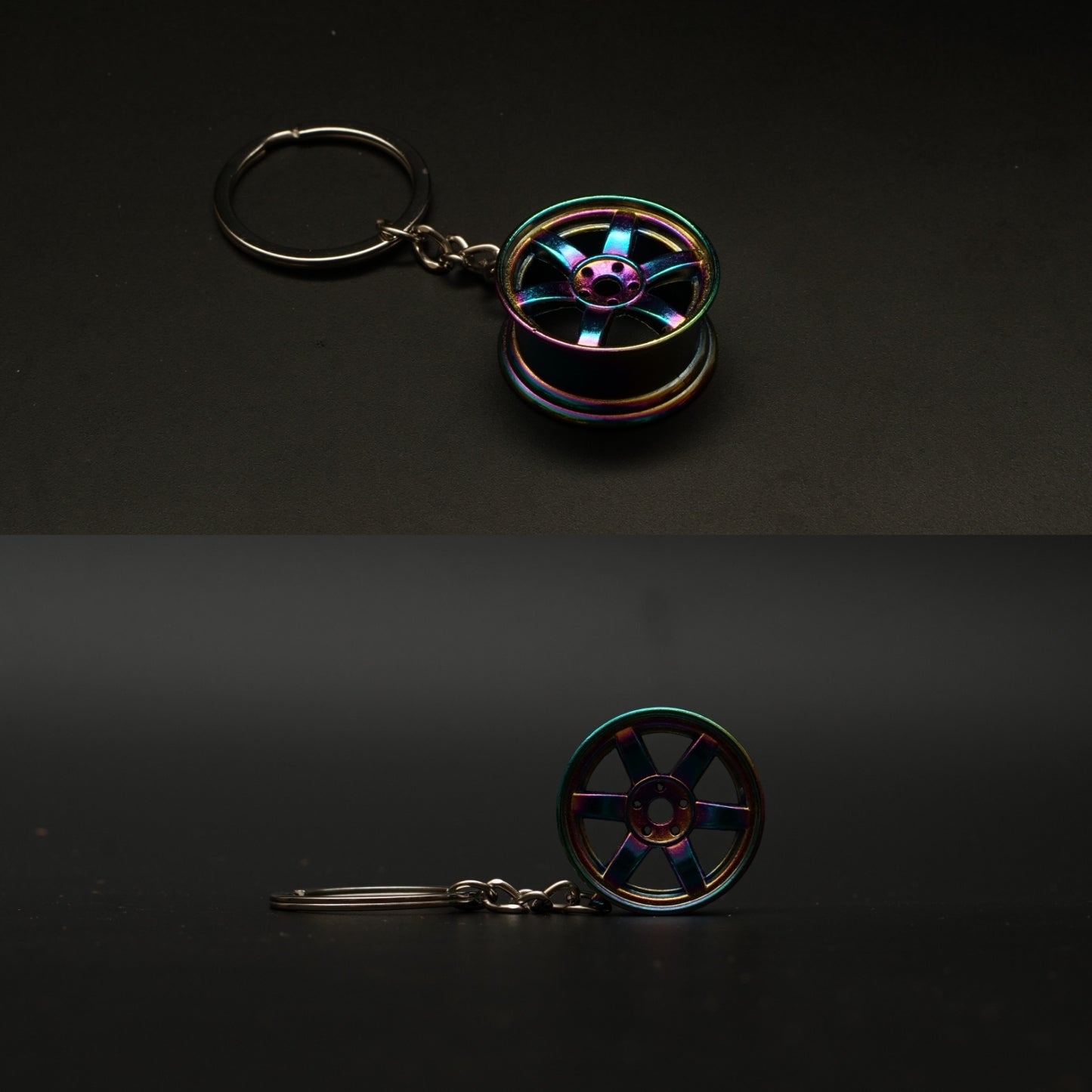 Car parts Keychain Wheel (Hypershit) - Kunju Vandi