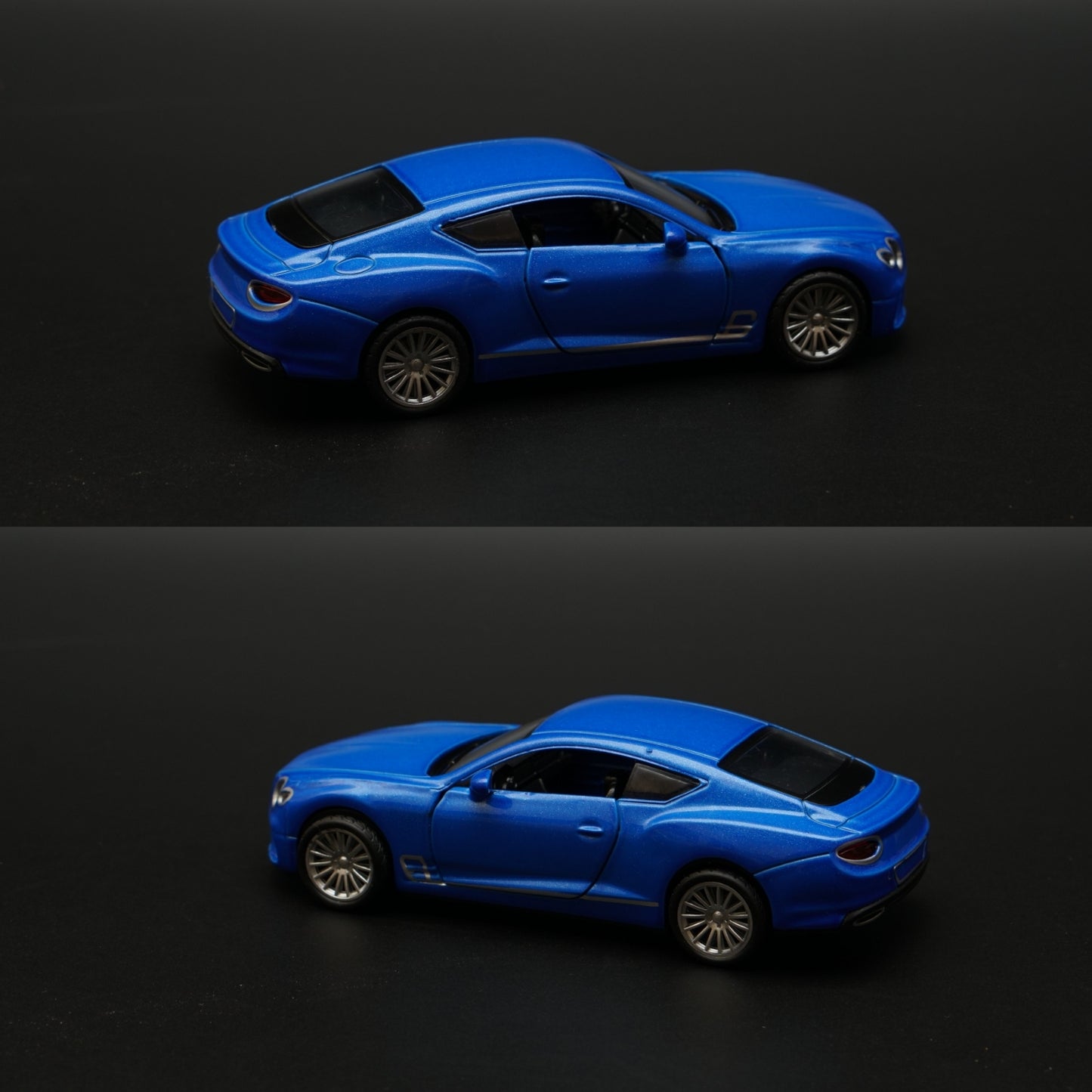 1:36 Bentley Diecast Blue - Kunju Vandi