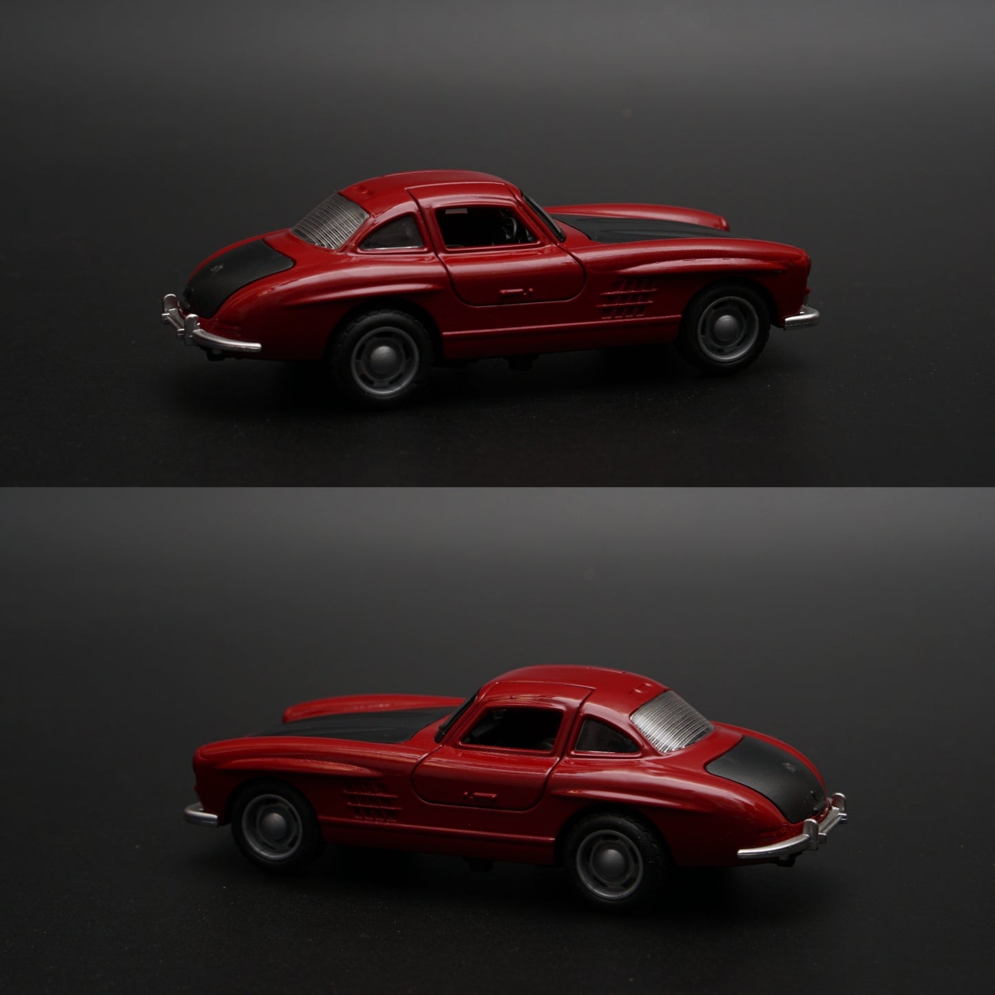 1:36 Benz 300SL Diecast (Red) - Kunju Vandi