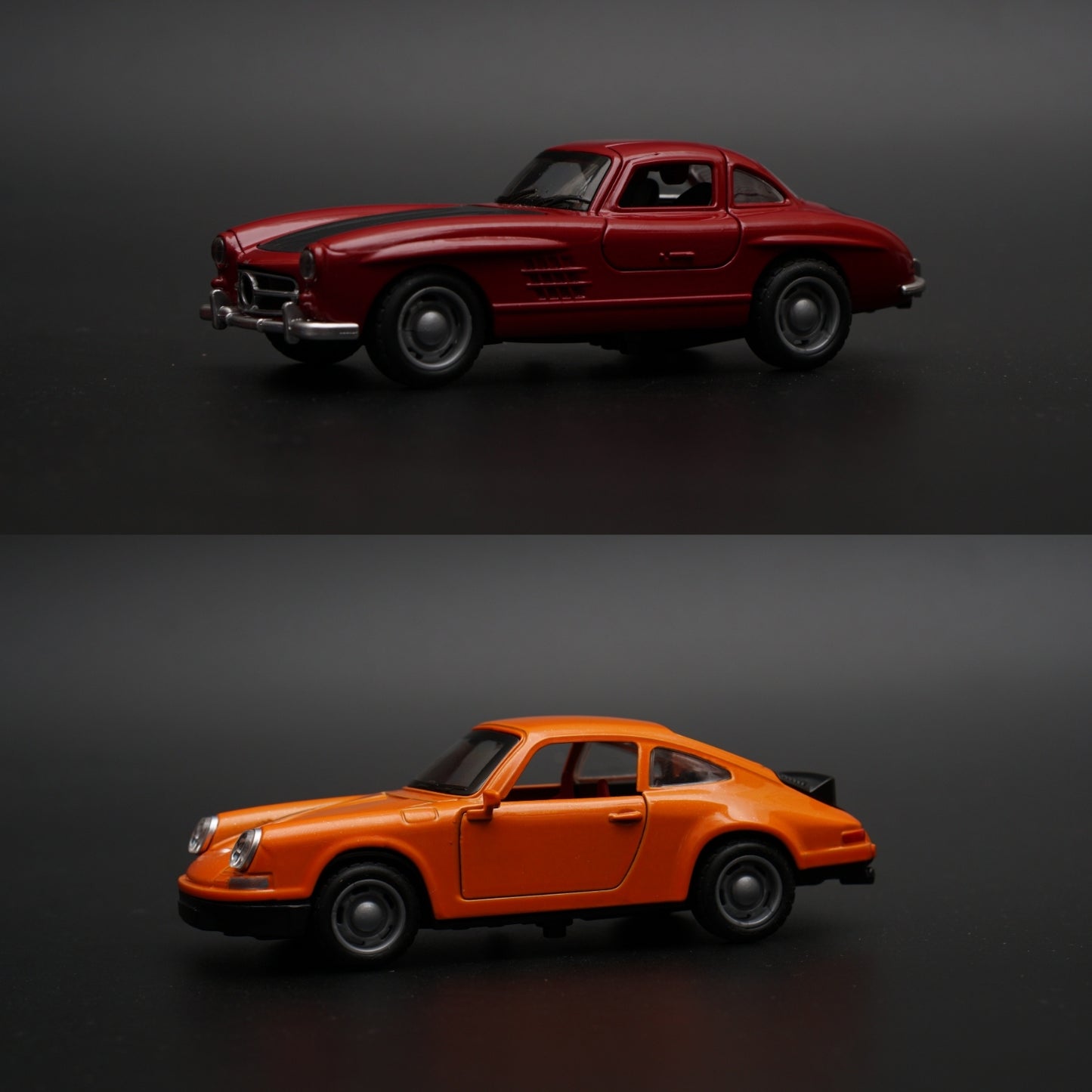 1:36 Porsche , Benz Diecast Combo (Red,Orange) - Kunju Vandi