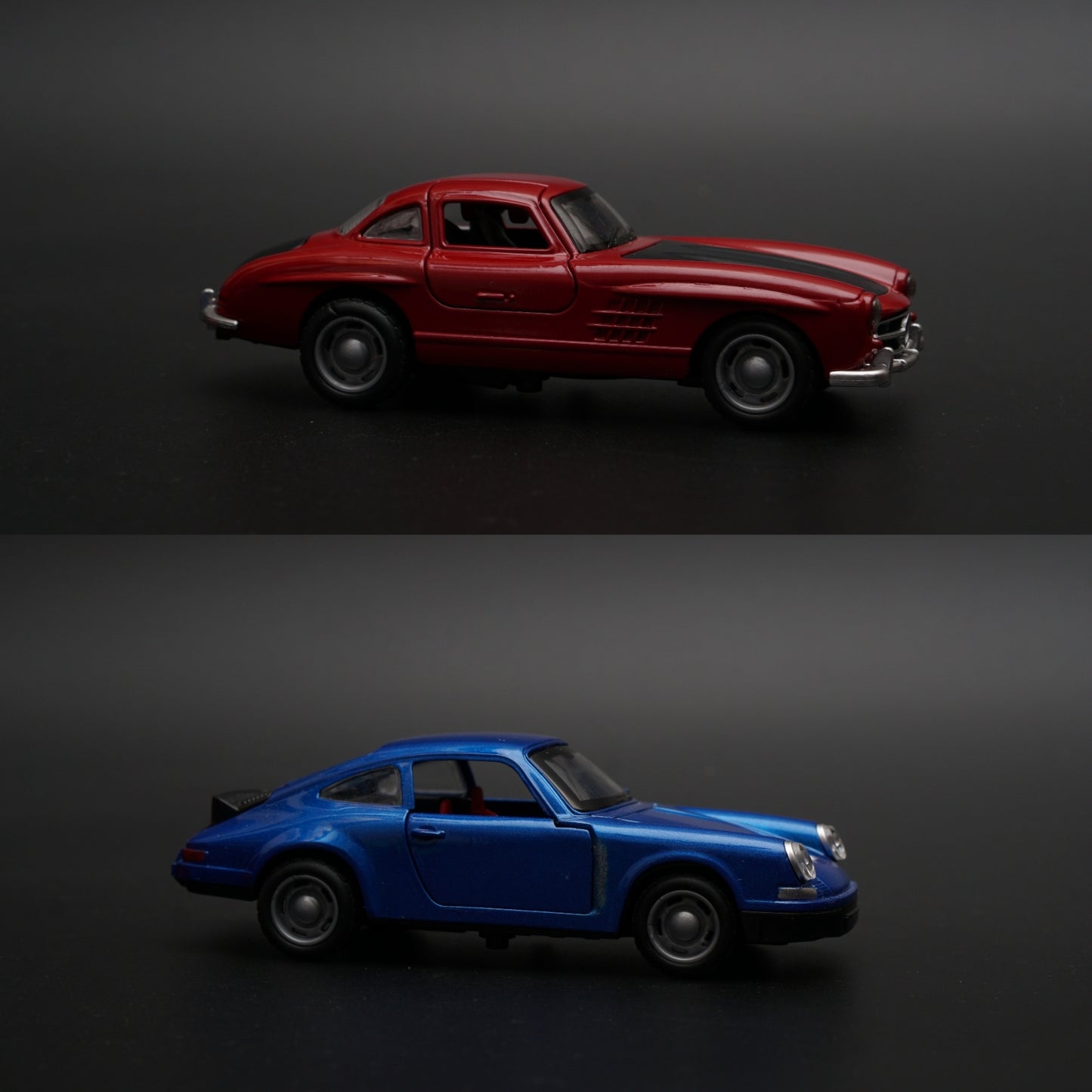 1:36 Porsche , Benz Diecast Combo (Blue,Red) - Kunju Vandi