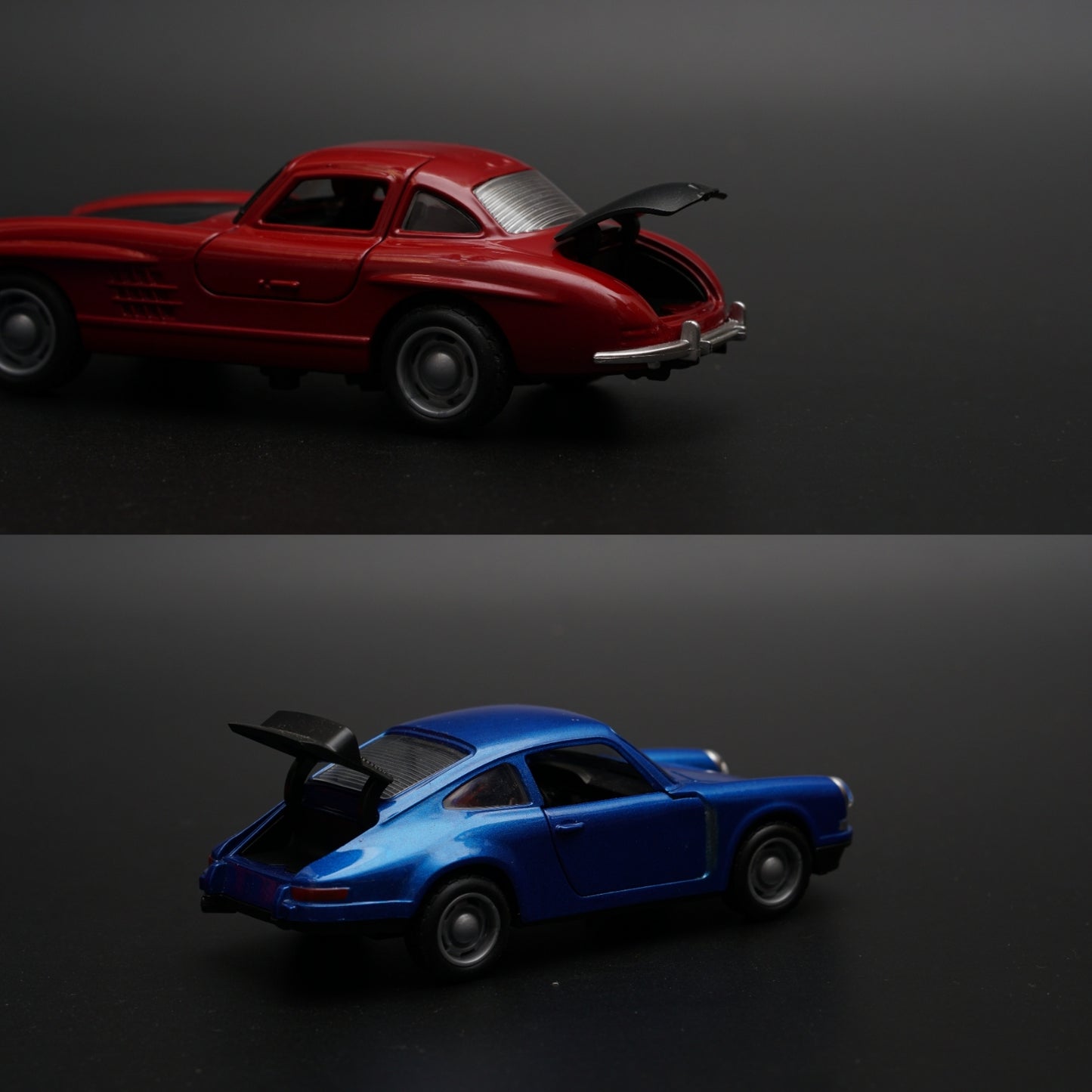 1:36 Porsche , Benz Diecast Combo (Blue,Red) - Kunju Vandi