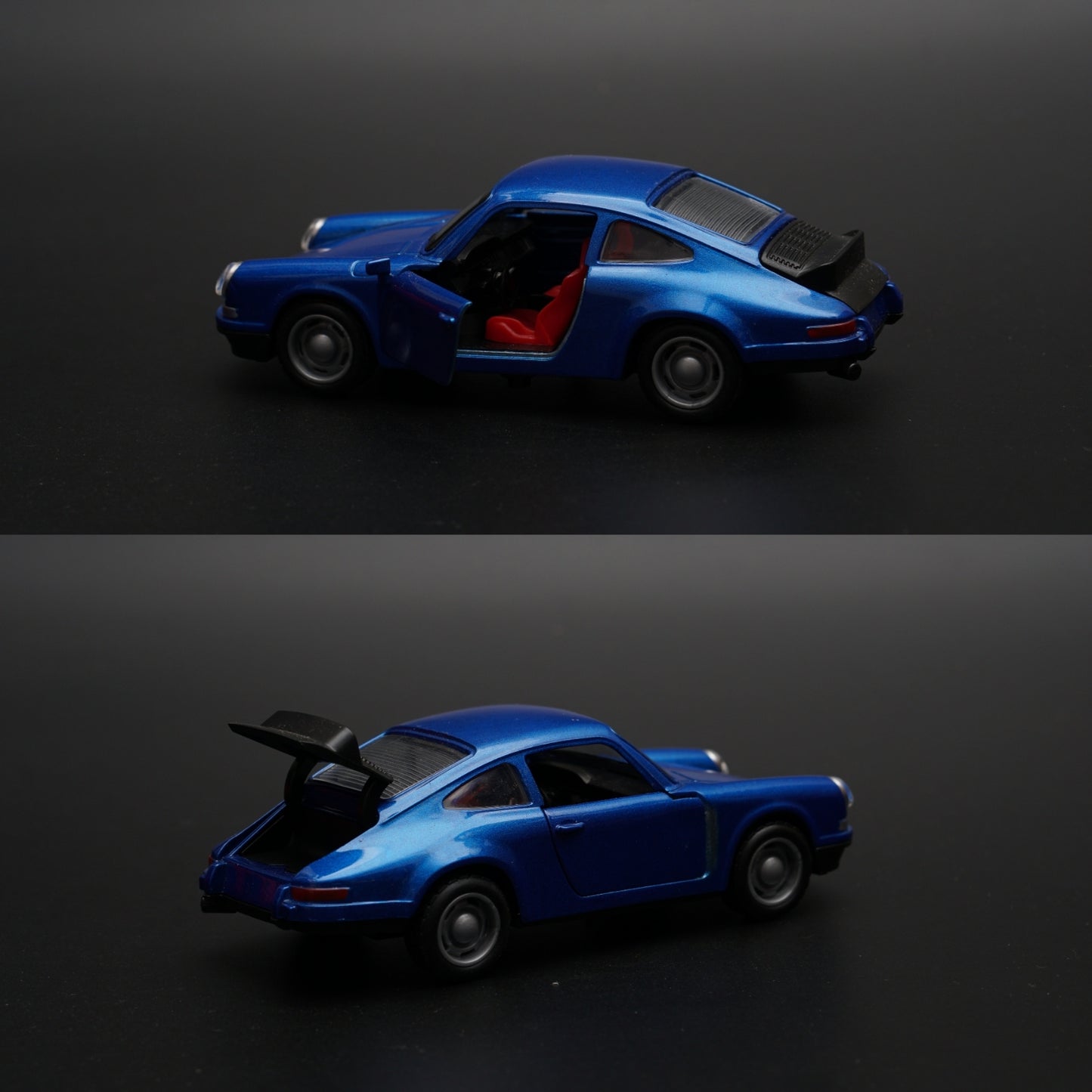 1:36 Porsche 911 Diecast (Blue) - Kunju Vandi