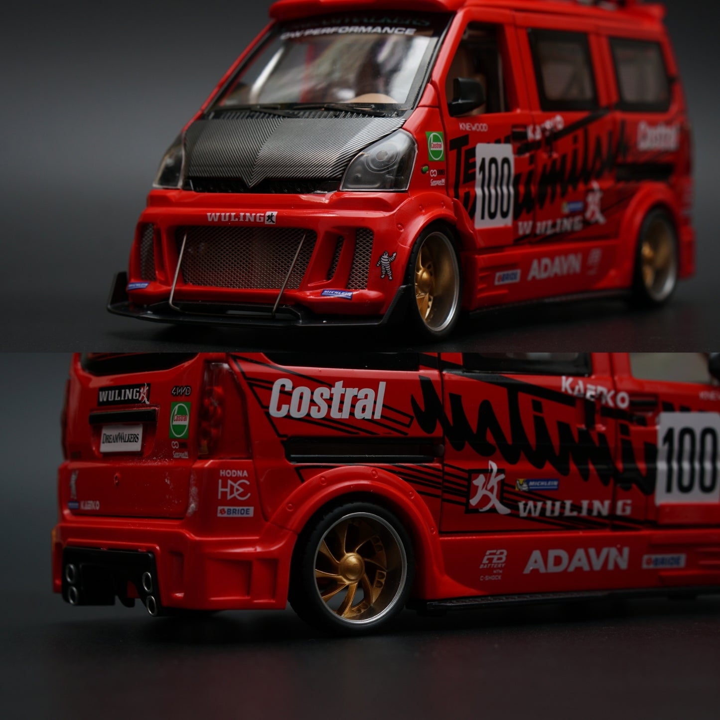 1:24 Wuling Van Diecast Premium Quality