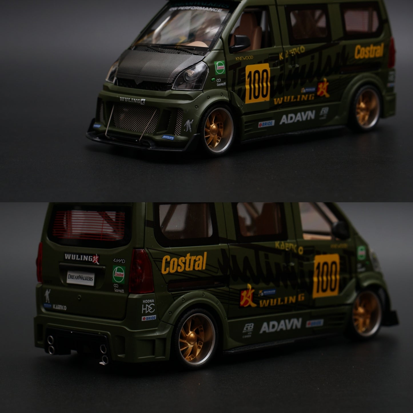 1:24 Wuling Van Diecast Premium Quality