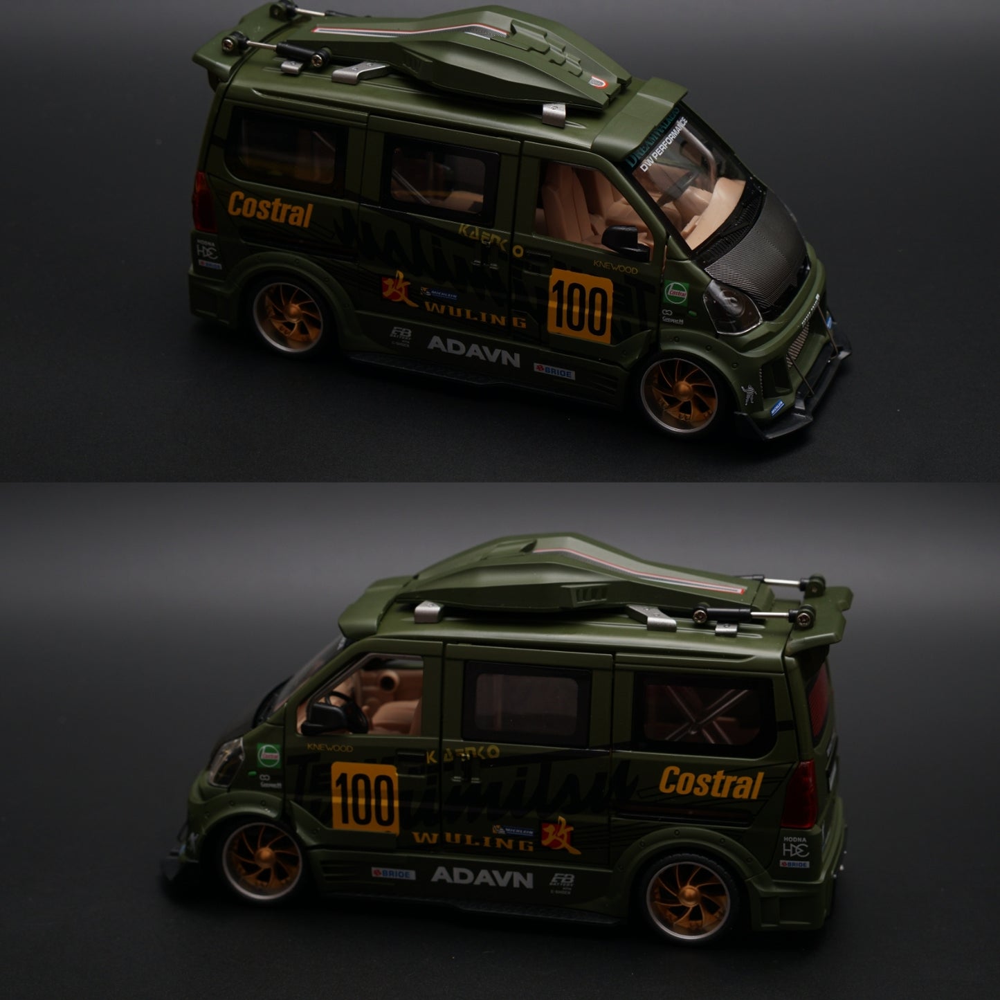 1:24 Wuling Van Diecast Premium Quality