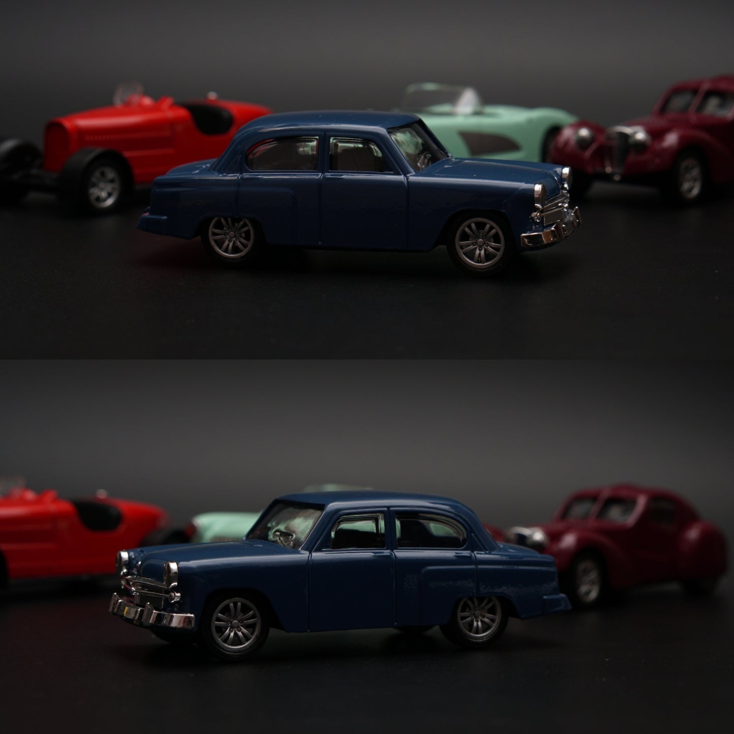 1:43 Vintage Cars Combo 4Pcs
