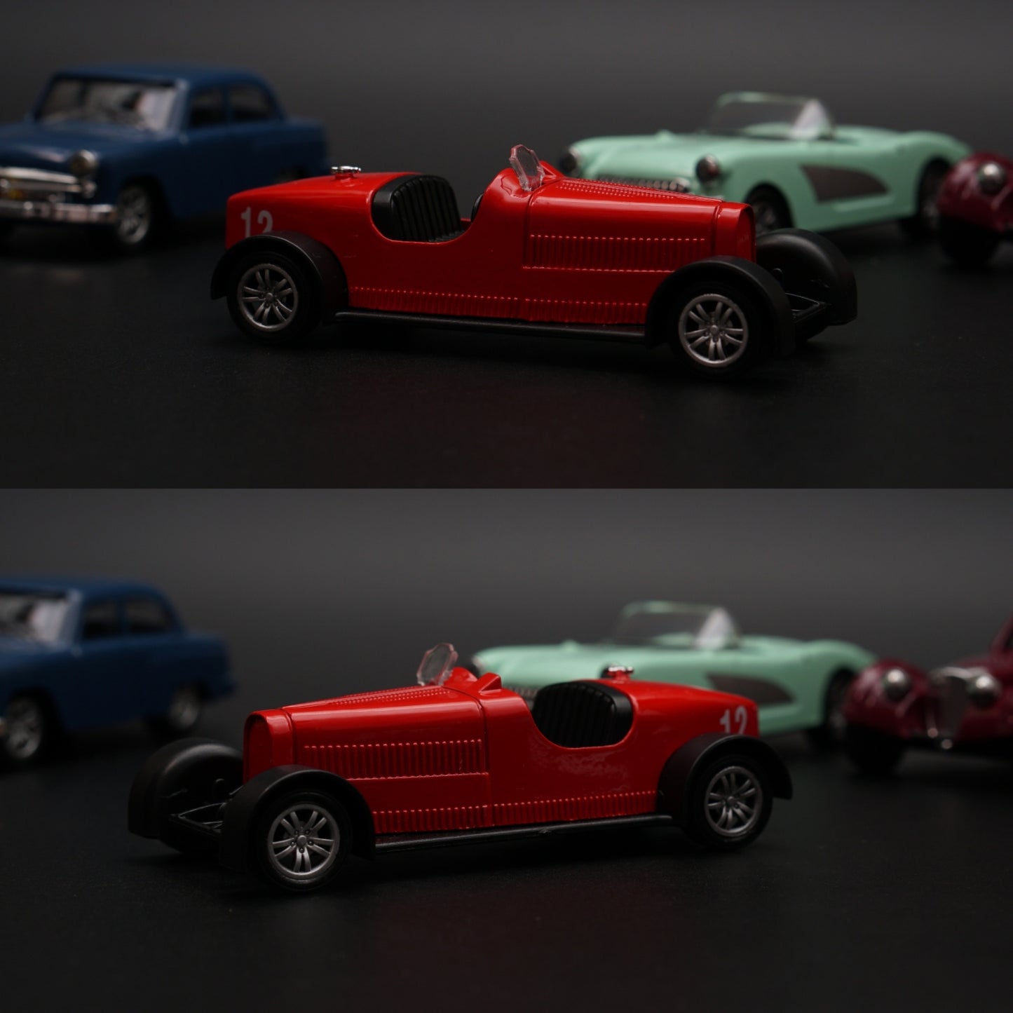 1:43 Vintage Cars Combo 4Pcs