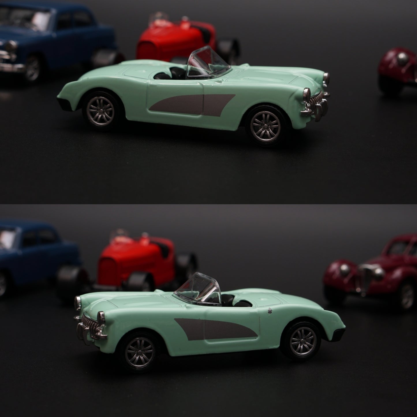 1:43 Vintage Cars Combo 4Pcs