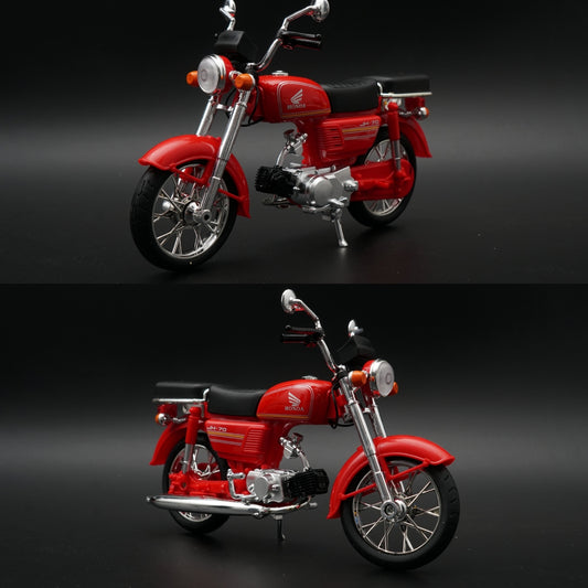 1:10 Scale Honda JH-70 Diecast Model Bike – Red ,STOCK CLEARING -  Kunju Vandi  
