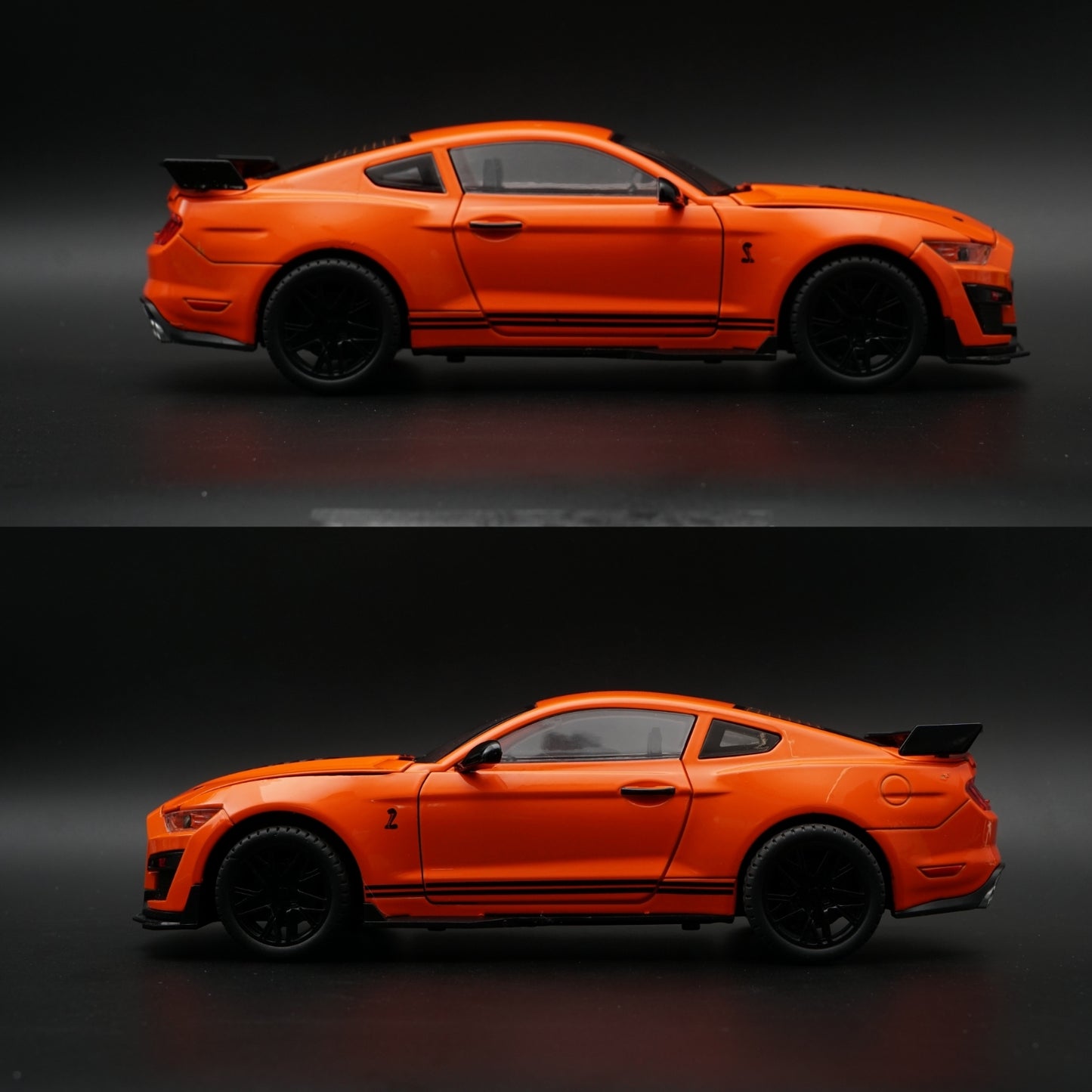 1:18 Ford Mustang Shelby GT500 Model – Orange -  Kunju Vandi  