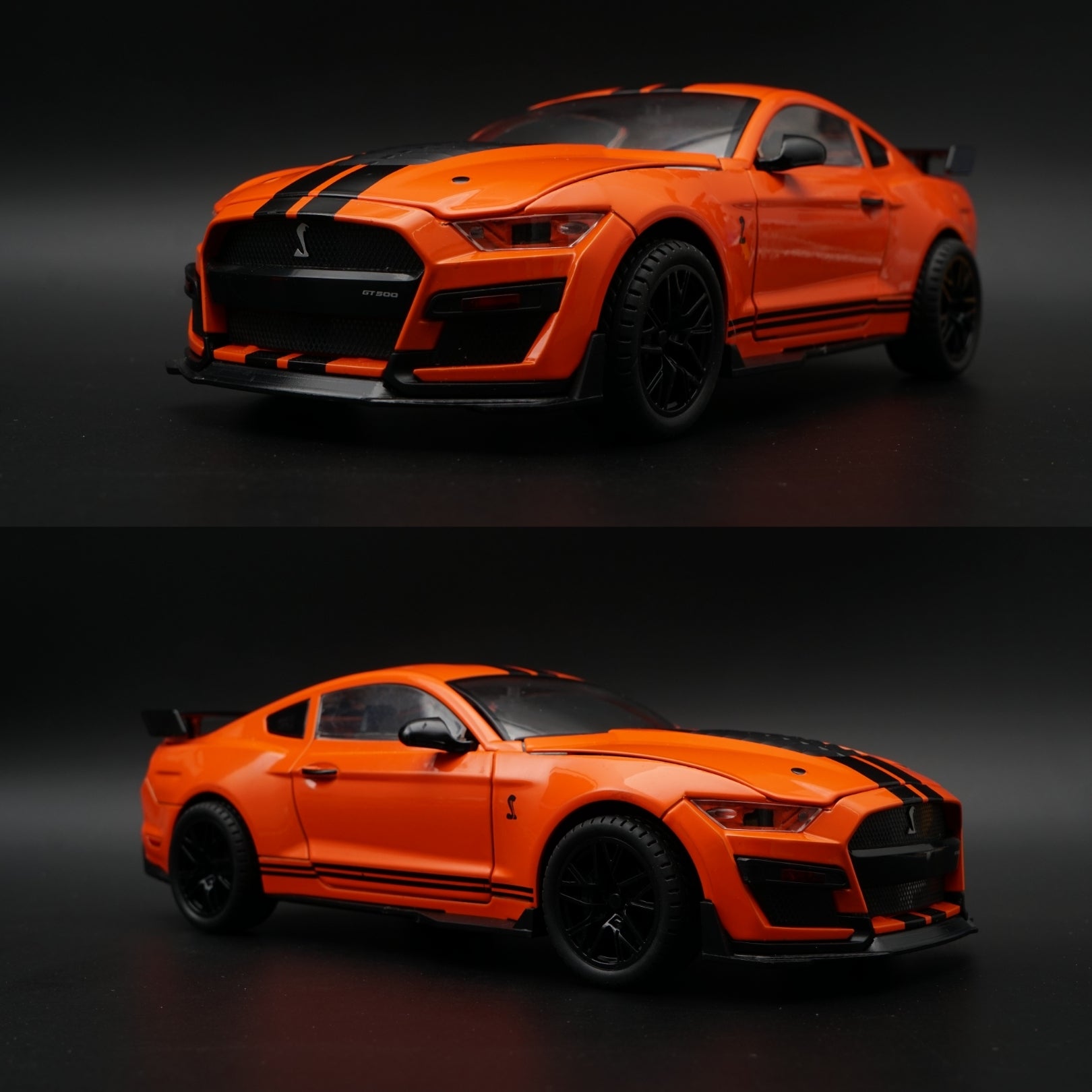 1:18 Ford Mustang Shelby GT500 Model – Orange -  Kunju Vandi  