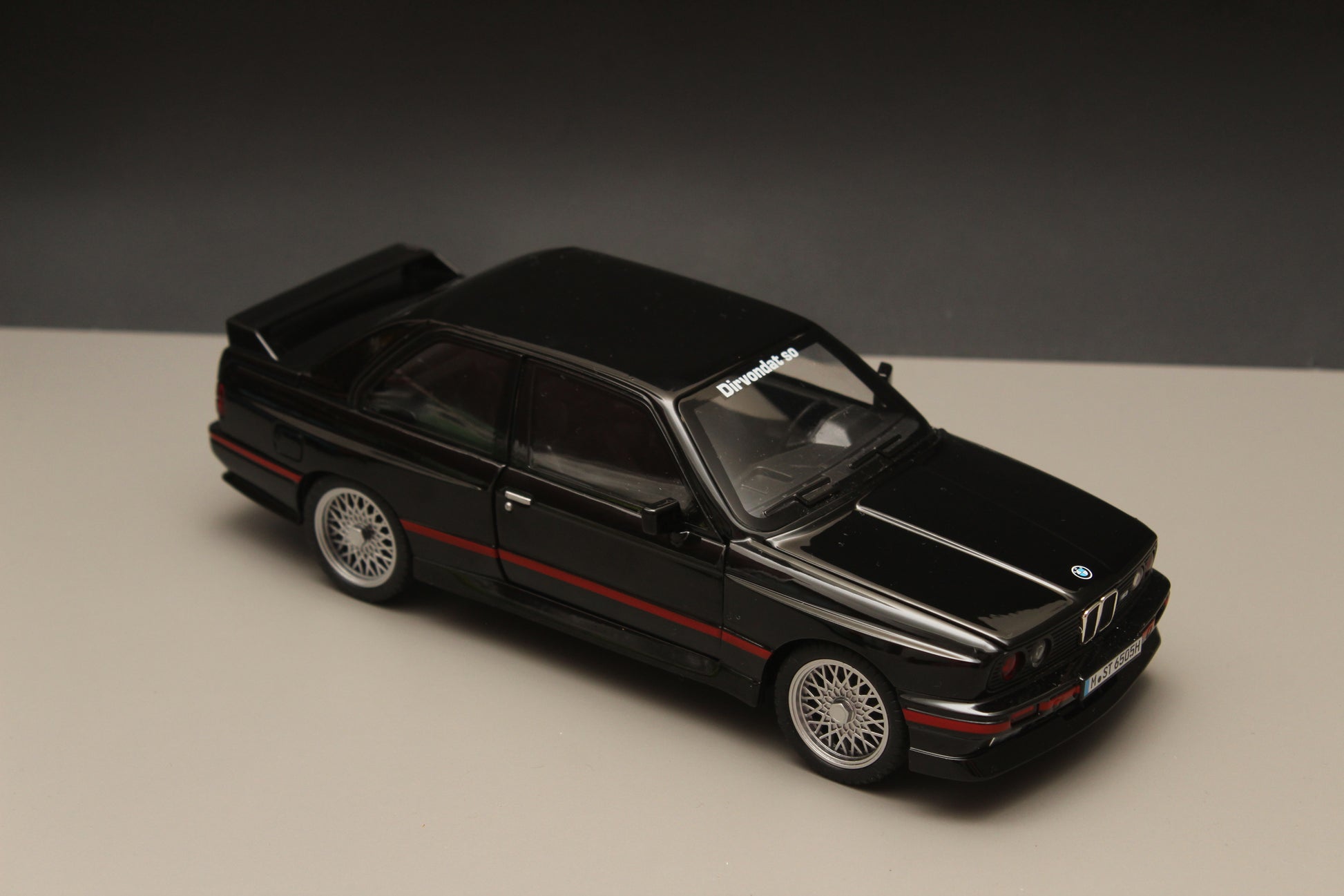 1:24 BMW E30 M3 High Quality Diecast (Black) -  Kunju Vandi  
