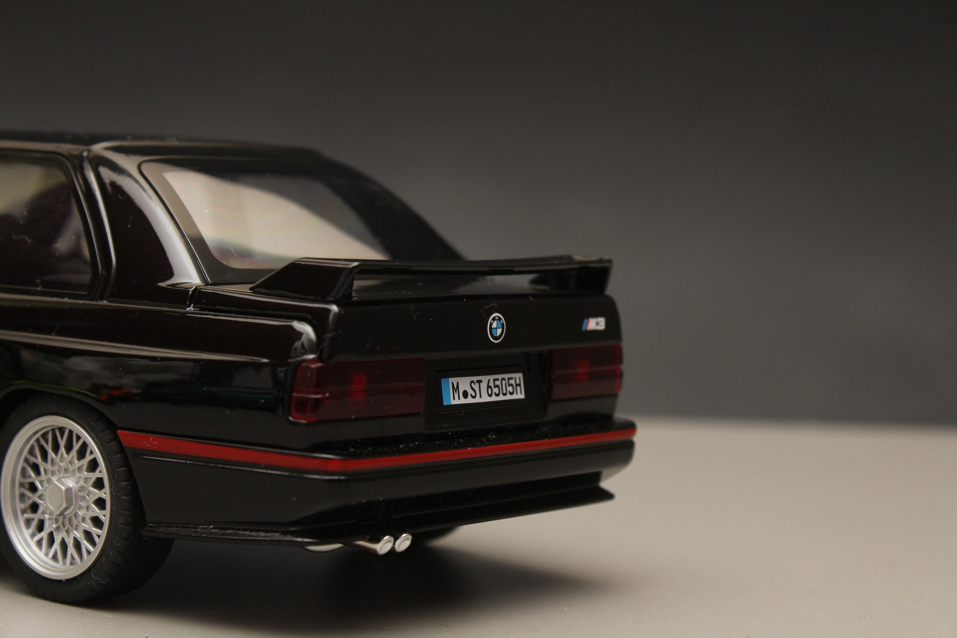 1:24 BMW E30 M3 High Quality Diecast (Black) -  Kunju Vandi  