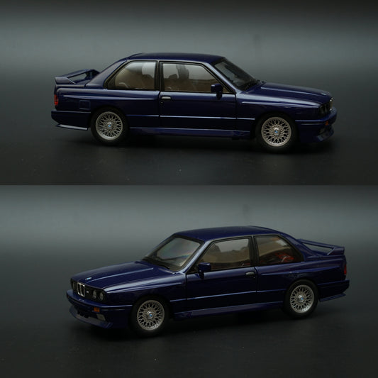 1:24 BMW M3 E30  High Quality Diecast (Blue) -  Kunju Vandi  
