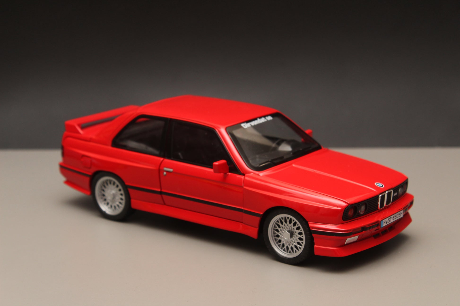 1:24 BMW E30 M3 High Quality Diecast (Red) -  Kunju Vandi  