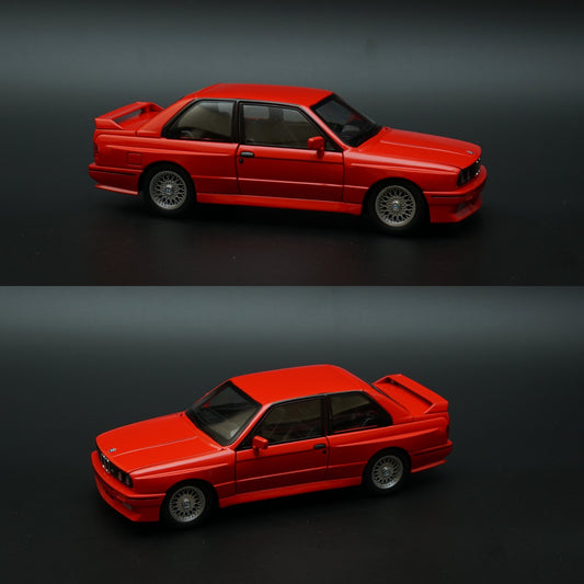 1:24 BMW M3 E30  High Quality Diecast (Red) -  Kunju Vandi  